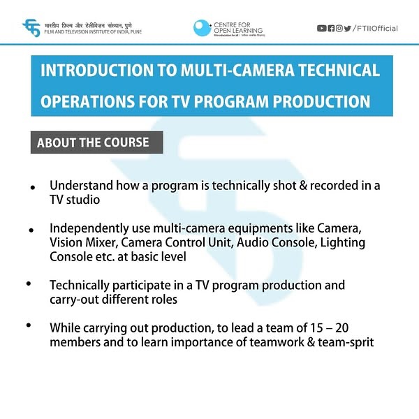 Film and... - Film and Television Institute of India Pune