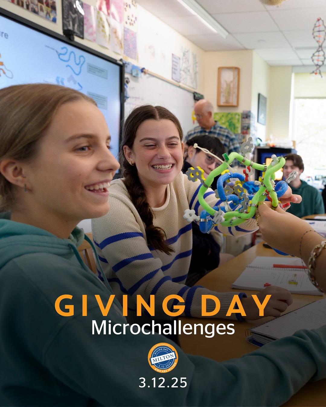Milton Academy - 📢 Giving Day is almost here! 🎉 Mark your... | Facebook