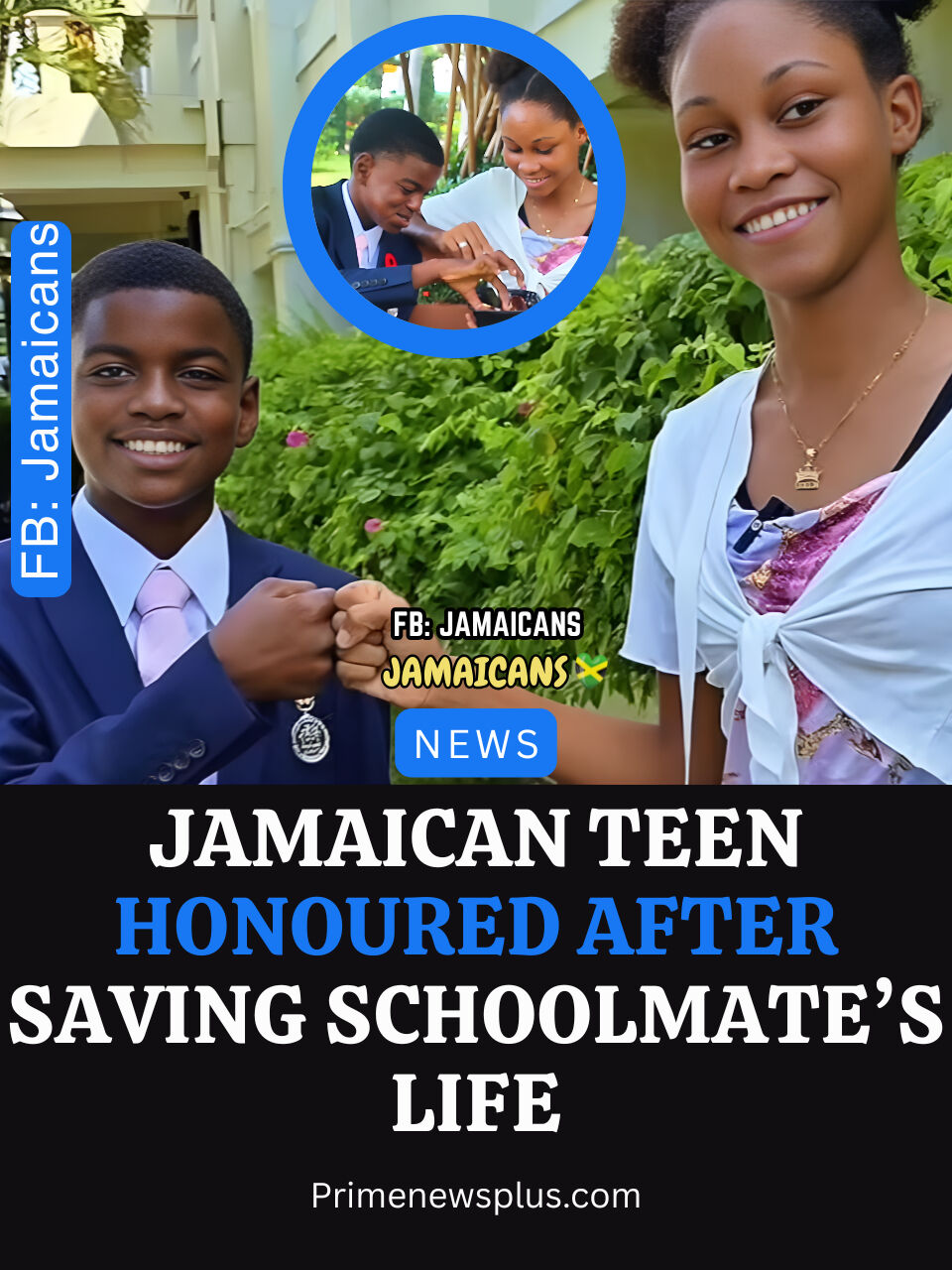 Jamaicans - She Nearly Lost Her Life. He Saved It — And... | Facebook