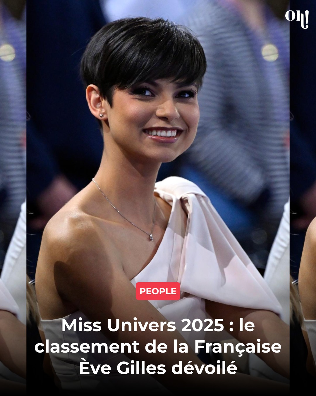 Oh My Mag - Ève Gilles, Miss France 2024, représentait la... | Facebook