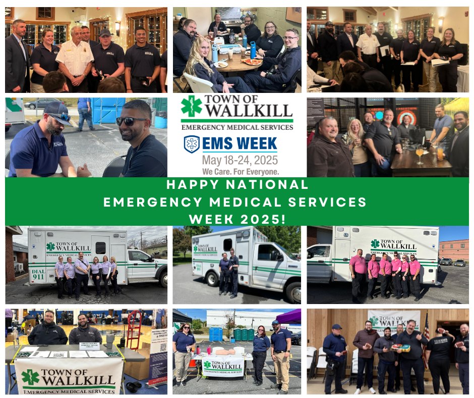 Town - Happy EMS Week 2025! 🚑 This week, we celebrate the incredible ...