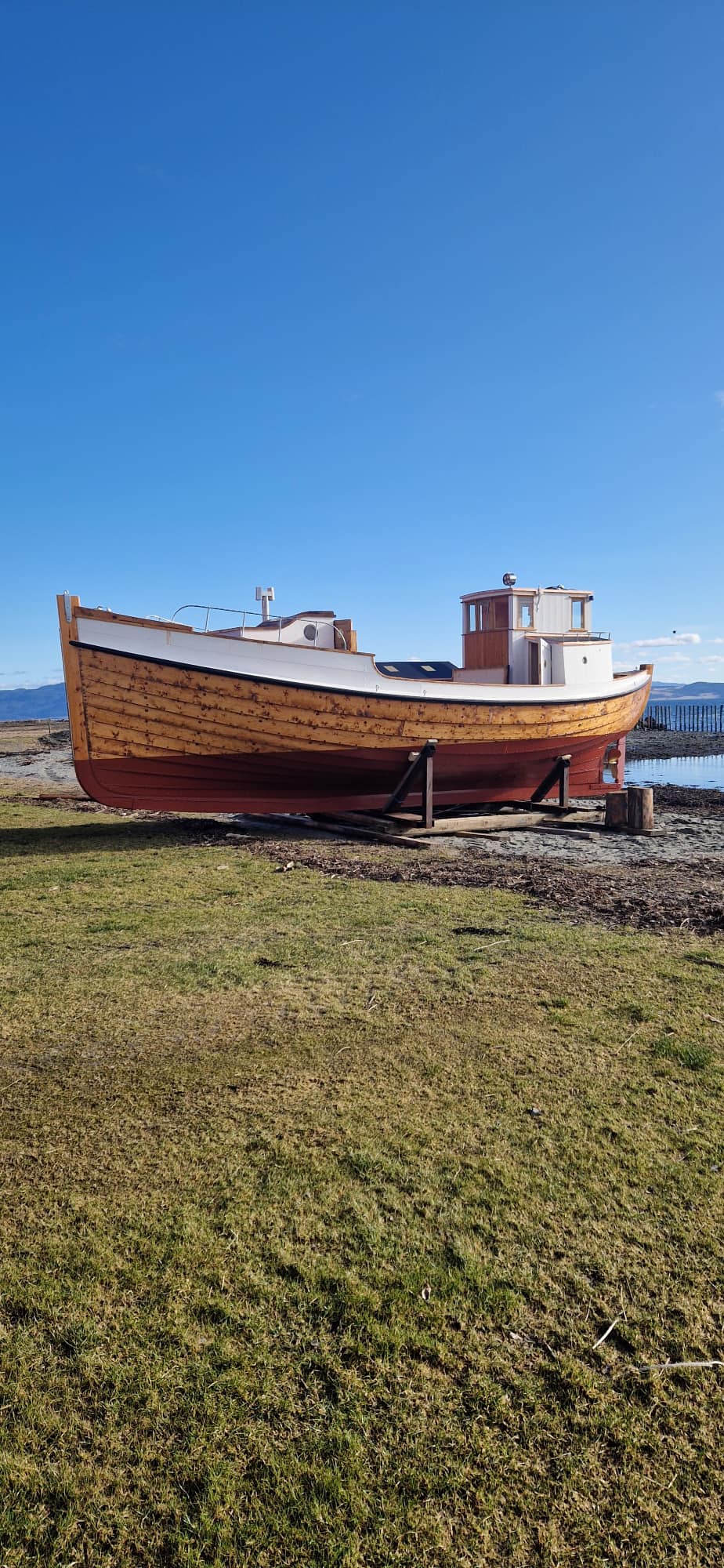 Båtskott Trebåtbyggeri - PÆLEMARK !!!!!!!!! Pælemark i stråkjølen på ...