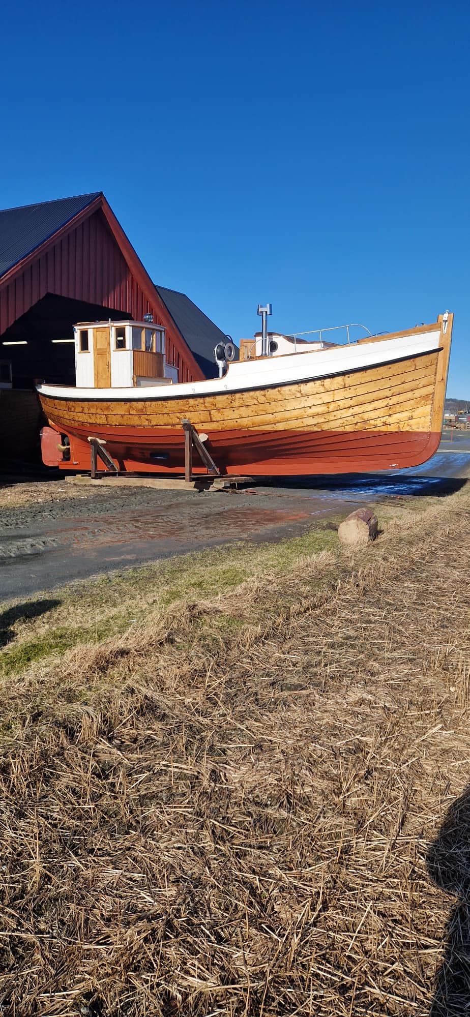 Båtskott Trebåtbyggeri - PÆLEMARK !!!!!!!!! Pælemark i stråkjølen på ...
