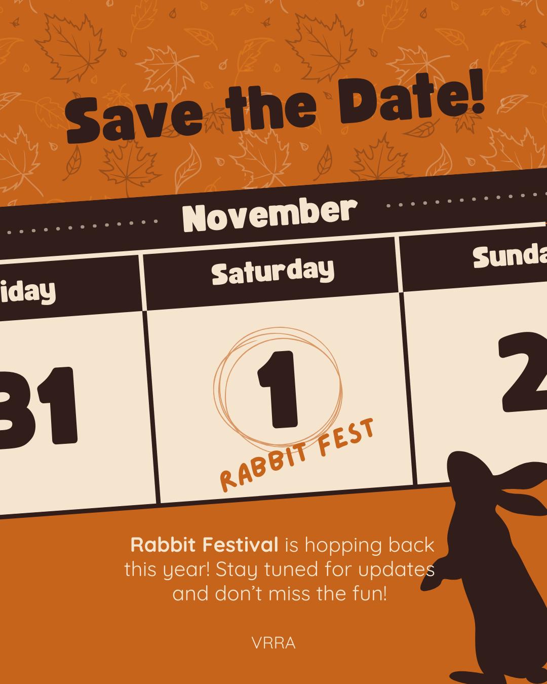 Vancouver - 🐇 Save the Date – November 1st! 🐇 VRRA’s Annual Rabbit ...