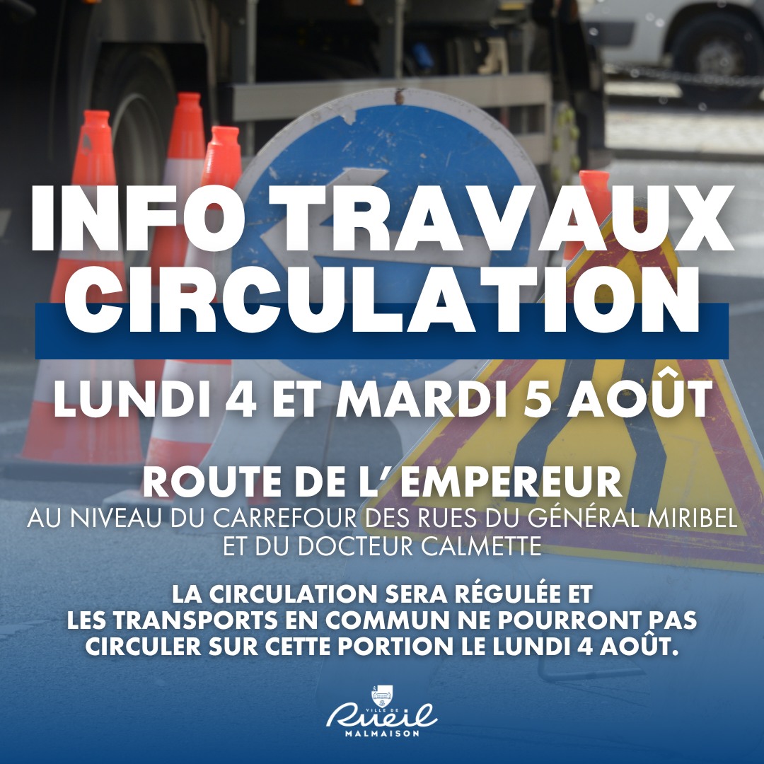 Ville - ⚠️ 𝗜𝗡𝗙𝗢 - 𝗖𝗜𝗥𝗖𝗨𝗟𝗔𝗧𝗜𝗢𝗡 ⚠️ ‼️ Des travaux de remplacement de ...