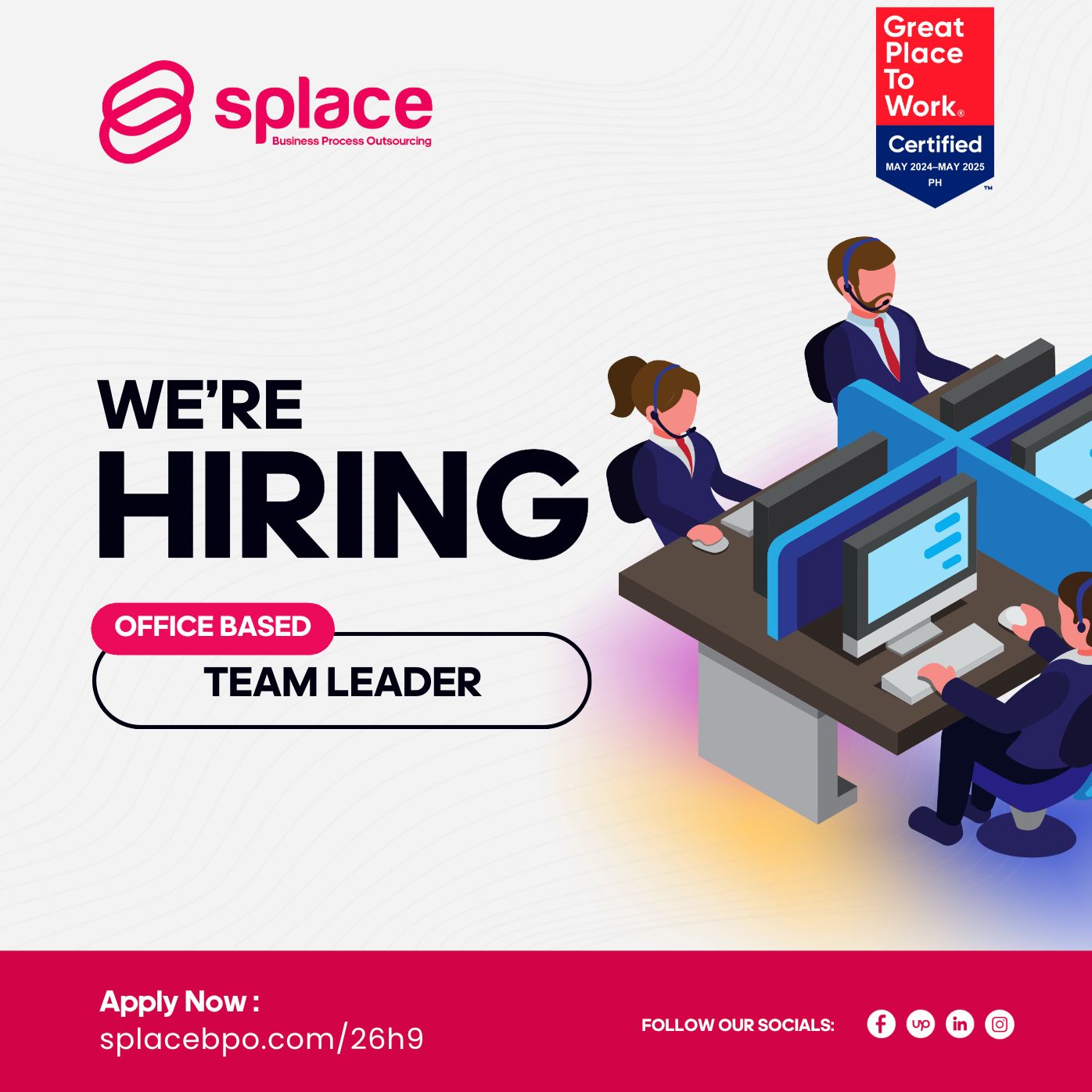 SPLACE - Are you a natural leader who thrives in a fast-paced ...