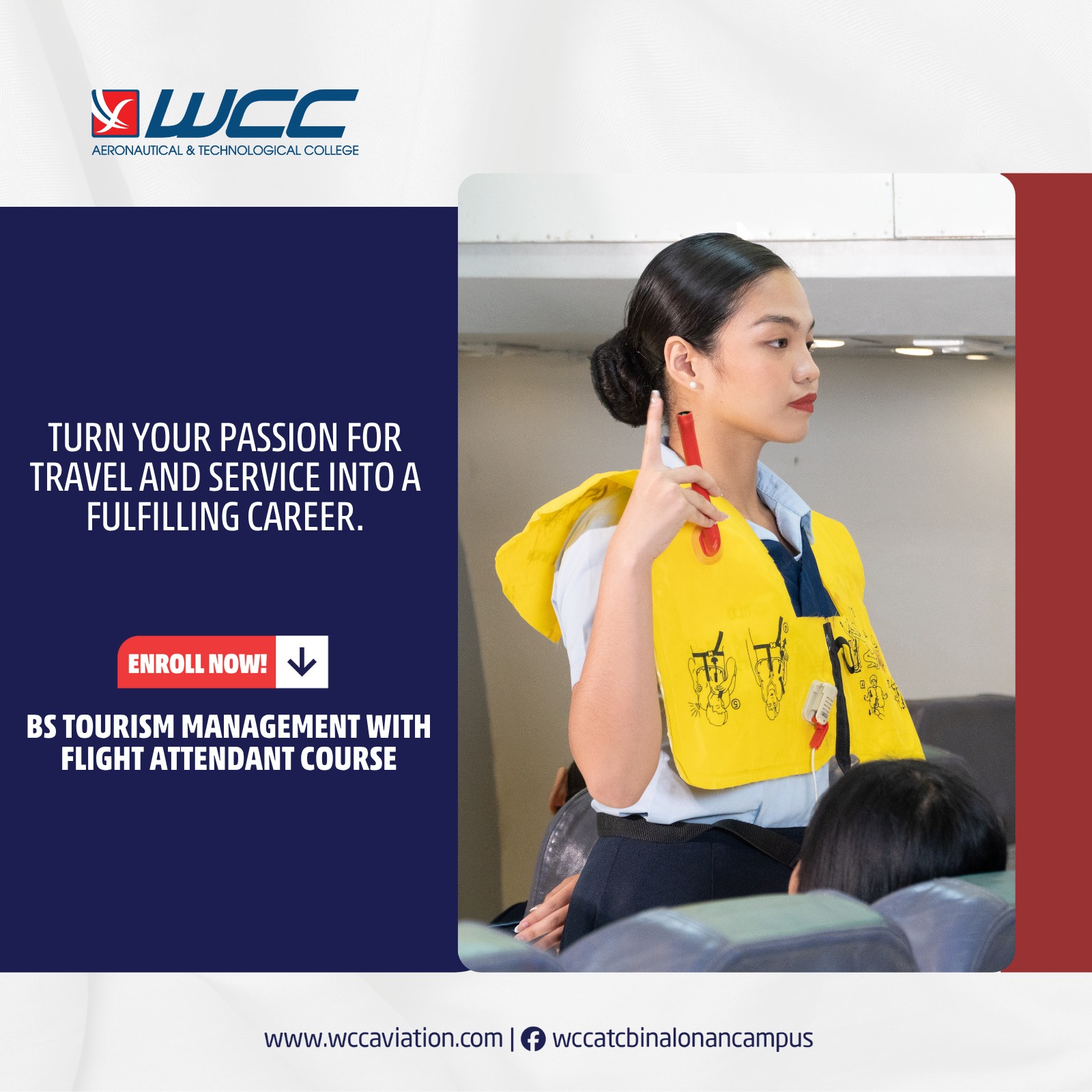WCC Aviation Company Inc. - 📣 ADMISSIONS NOW OPEN! NO ENTRANCE EXAM WCC ...