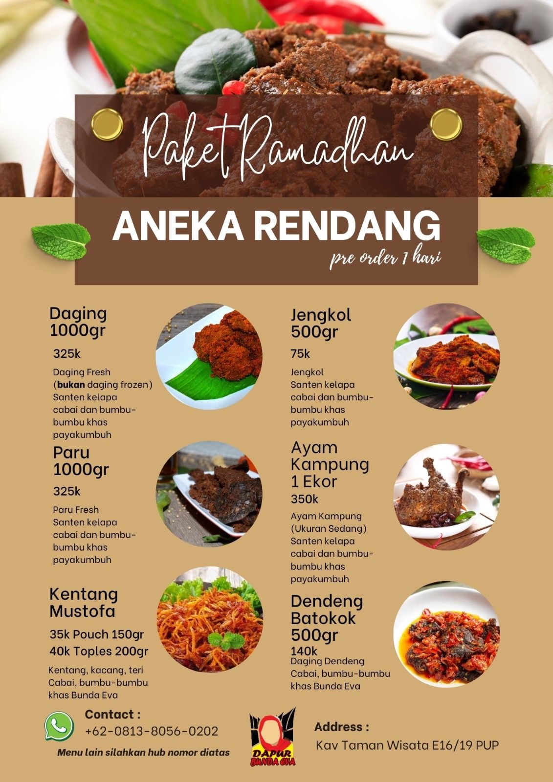 Rendang - 🌙 Rendang Istimewa untuk Hidangan Ramadhan! 🕌 Nikmati ...