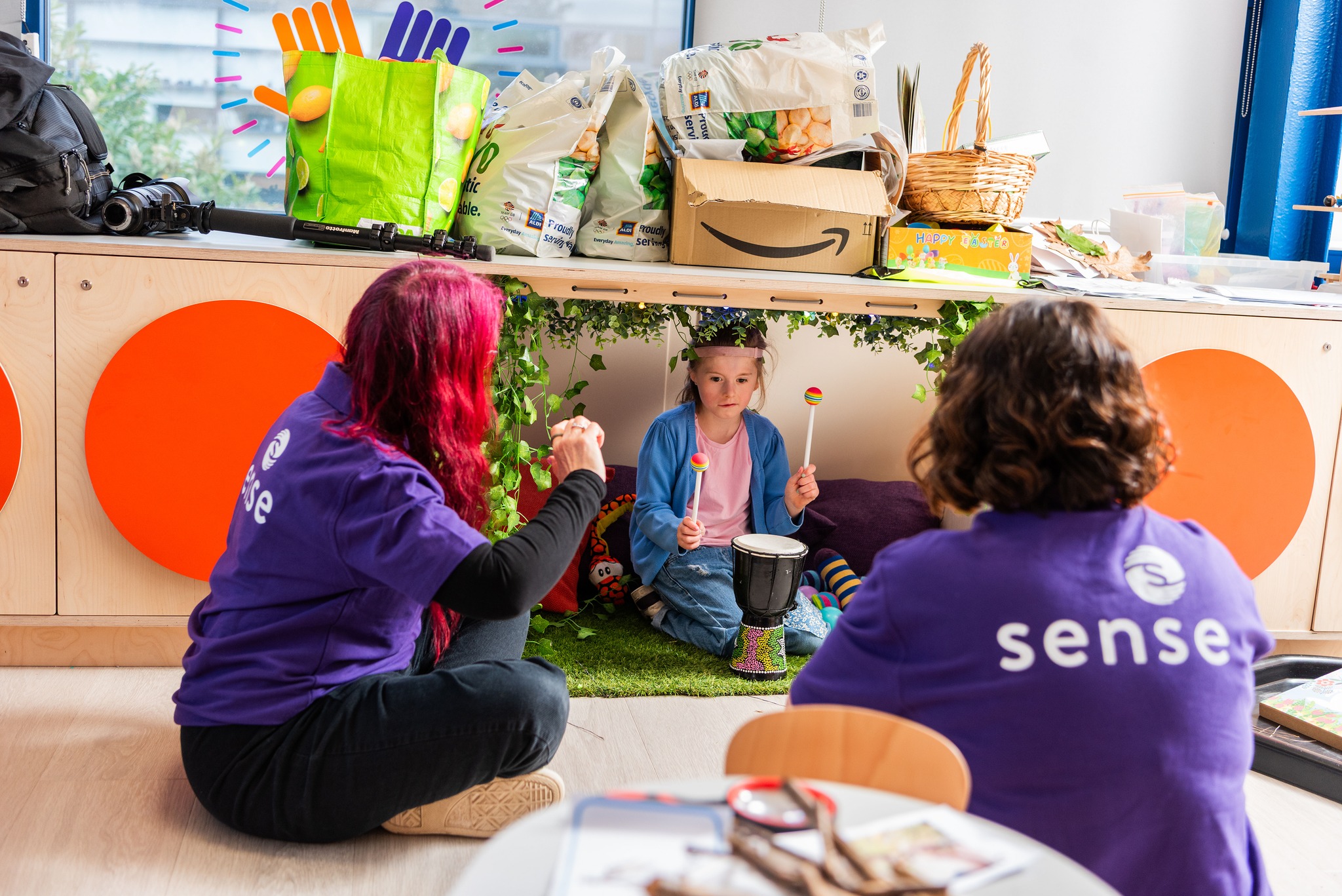 Sense - Charlotte is seven years old and has CHARGE syndrome 