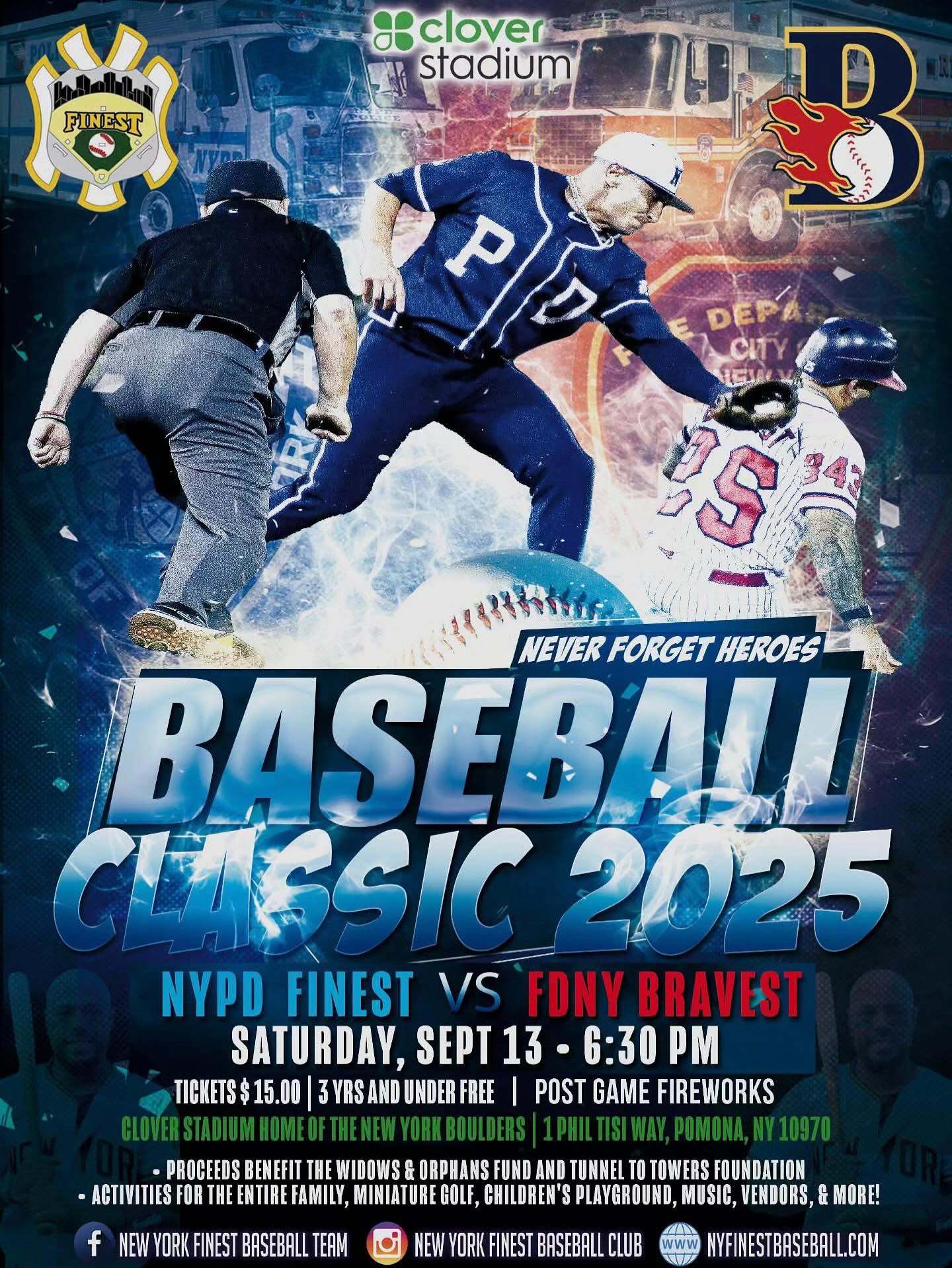 New - The annual NYPD vs. FDNY baseball showdown is coming back to ...