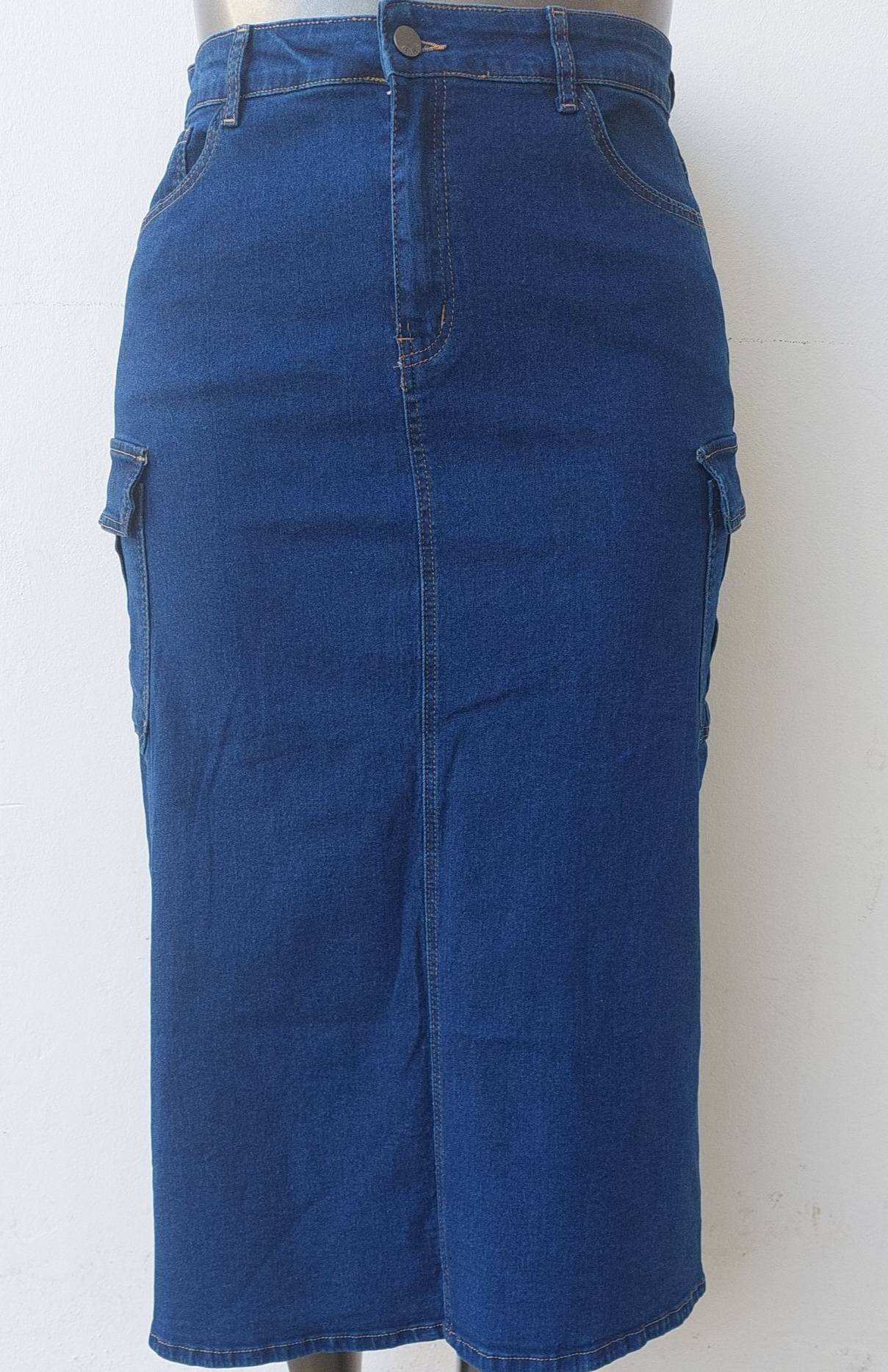 Jupe En Jean Taille 36 - Style Mini - Occasion Très Bon état