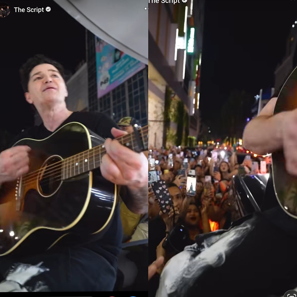 The Script surprised fans last night... - Philippine Concerts | Facebook