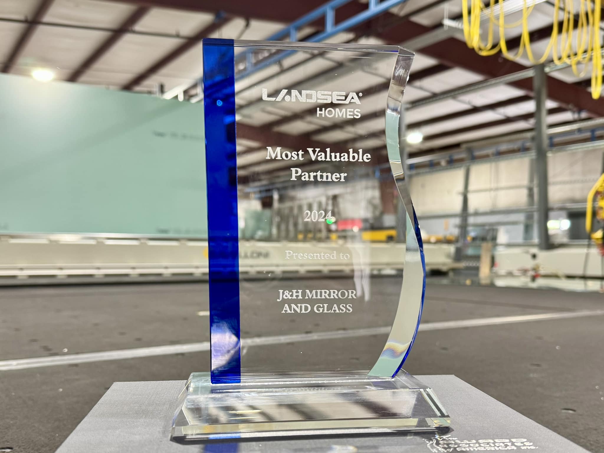 J&H - We are honored to have been awarded "Most Valuable Partner" for ...