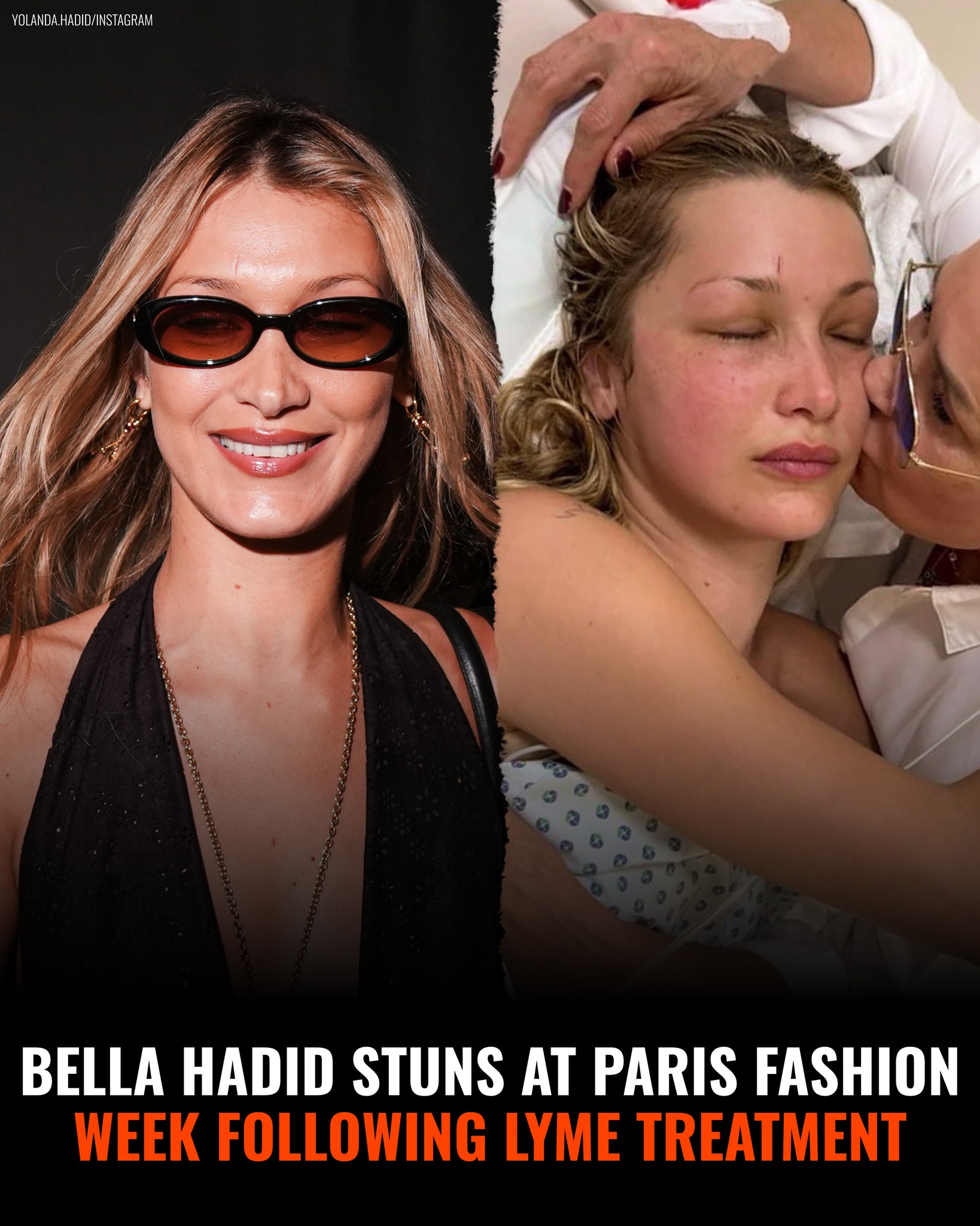 DramatizeMe - Bella Hadid is officially back on the runway after ...