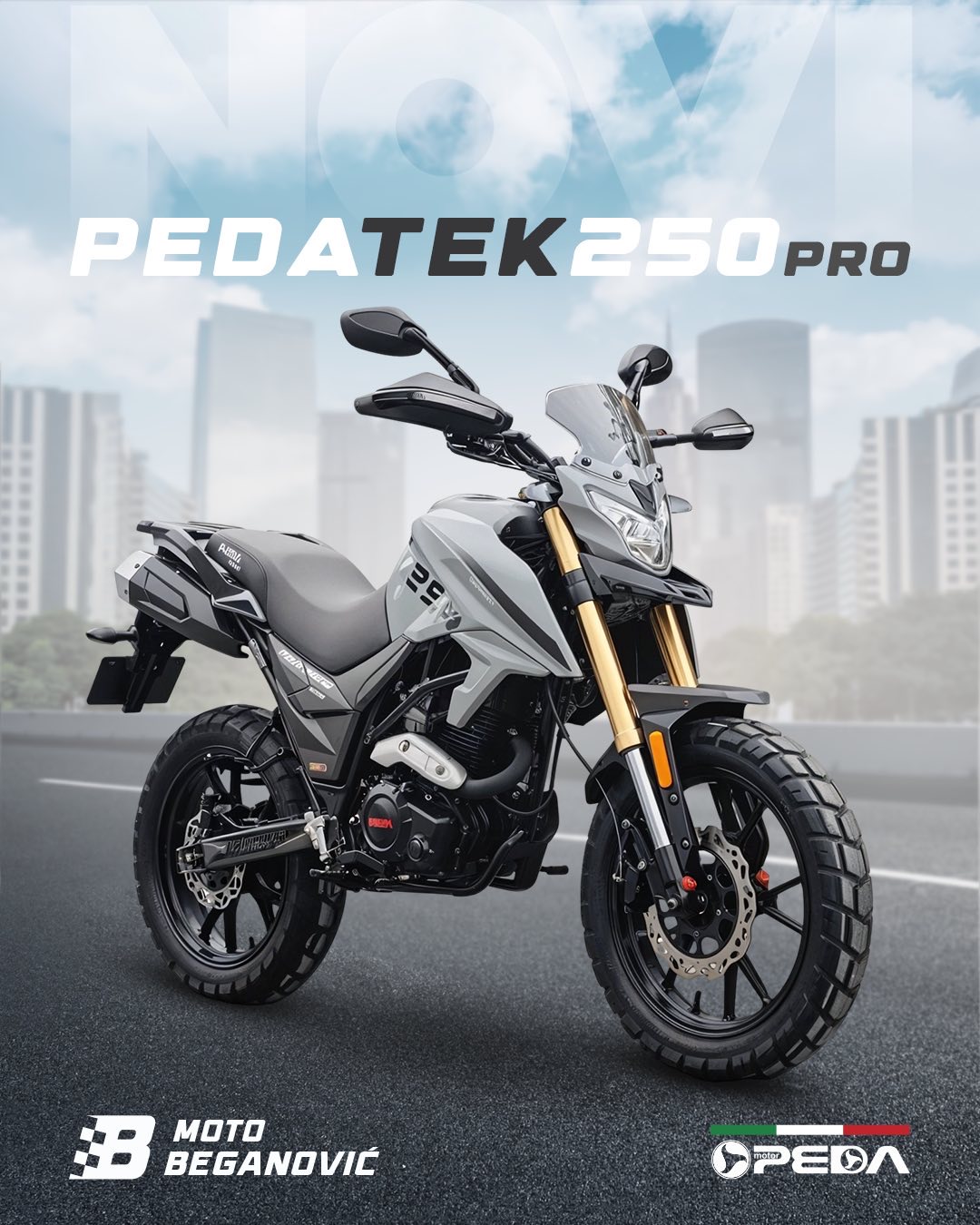 PEDA TEK 250 PRO 2025 🇮🇹– snaga i... - Moto dijelovi i oprema | Facebook