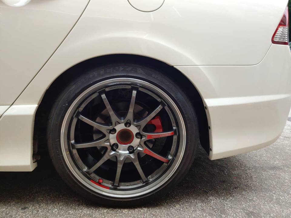 時通車鈴車呔 - HONDA FD2 RAYS #CE28SL BS 71R 🇭🇰