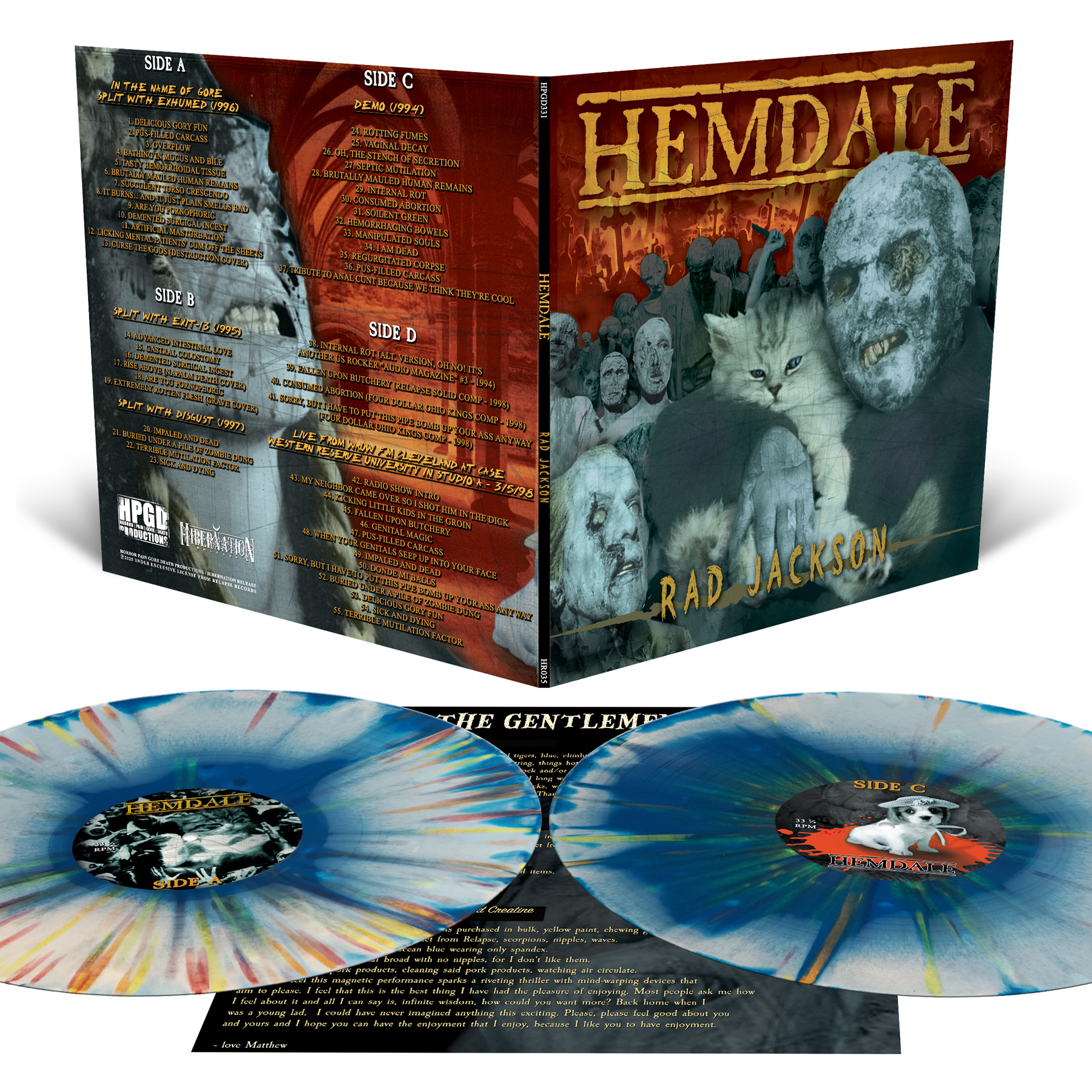HEMDALE's cult discography 'Rad Jackson' is officially available