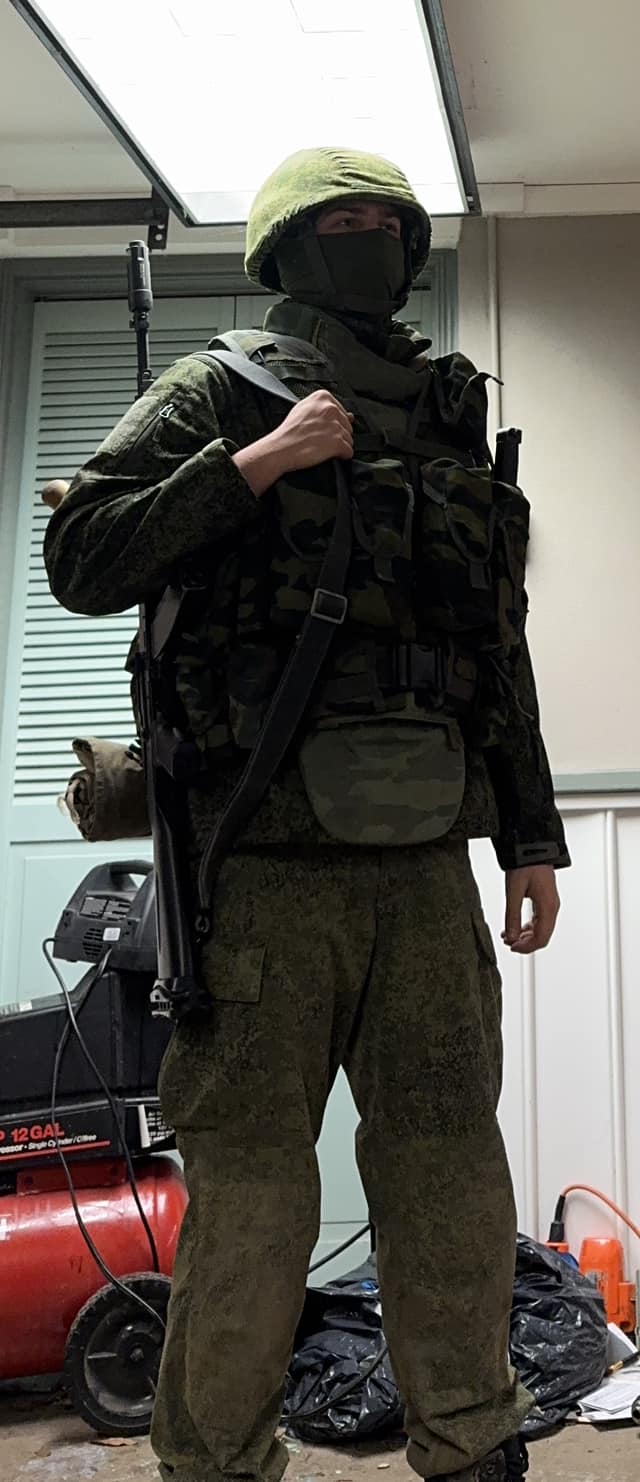 ロシア軍　6b15-1 EMR 50-52 2014 Invasion of Crimea kit Kit list 1.) EMR summer uniform 2