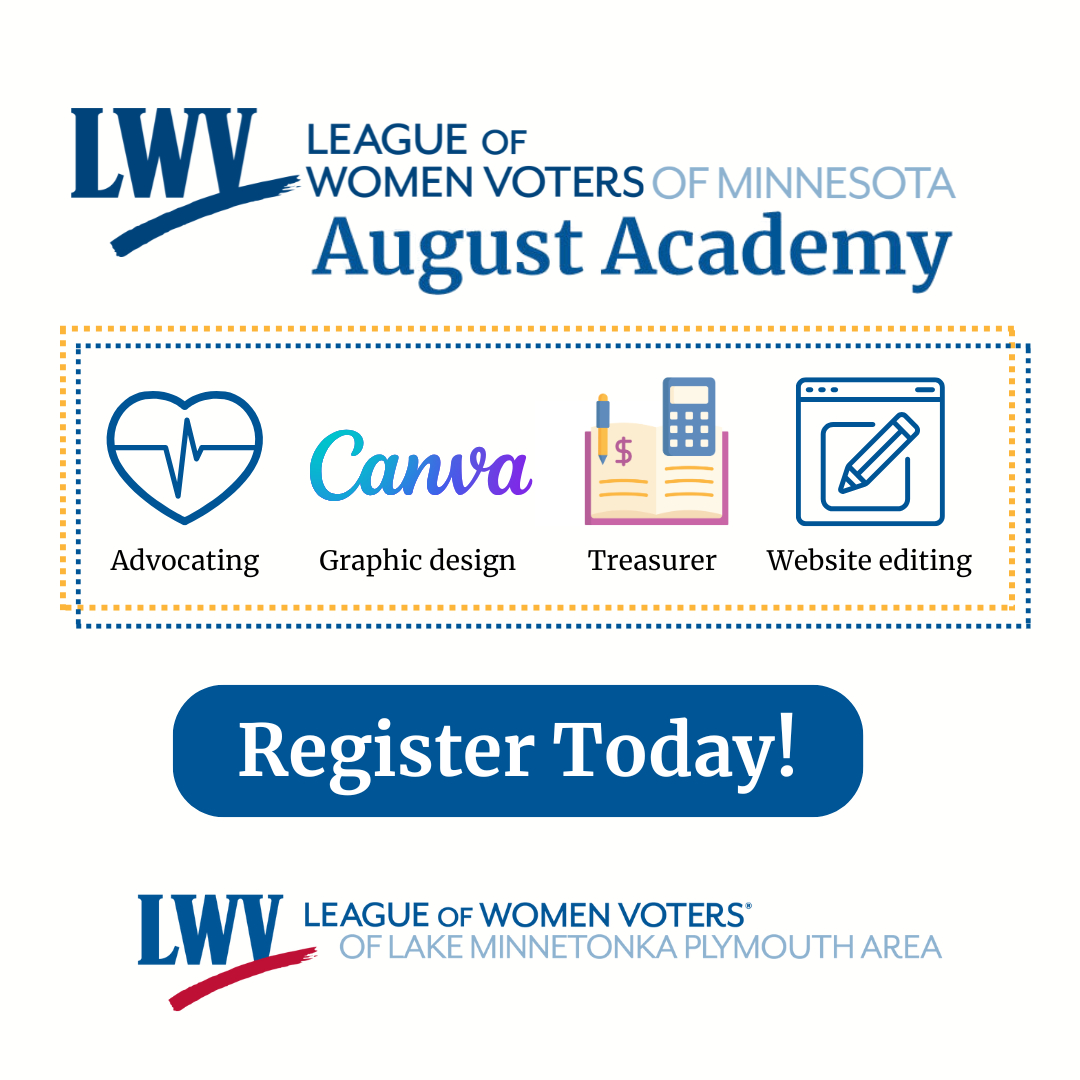 🎓... - League of Women Voters Lake Minnetonka Plymouth Area MN | Facebook