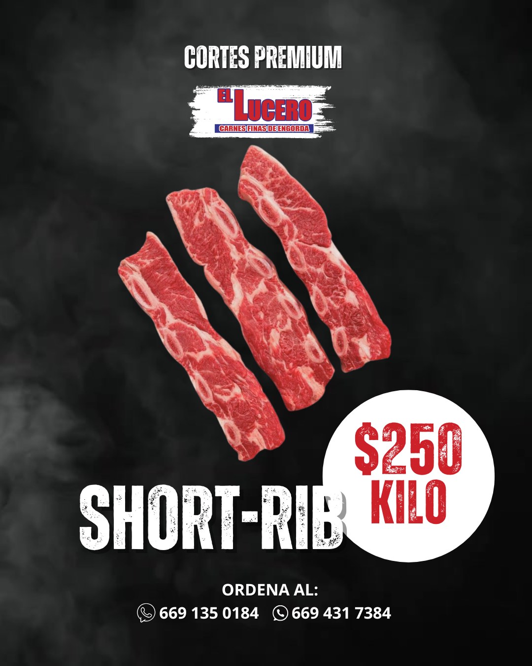 Carnes - 🔥🥩 Short Rib – Corte Premium en Carnes El Lucero 🥩🔥 ¿Listo ...