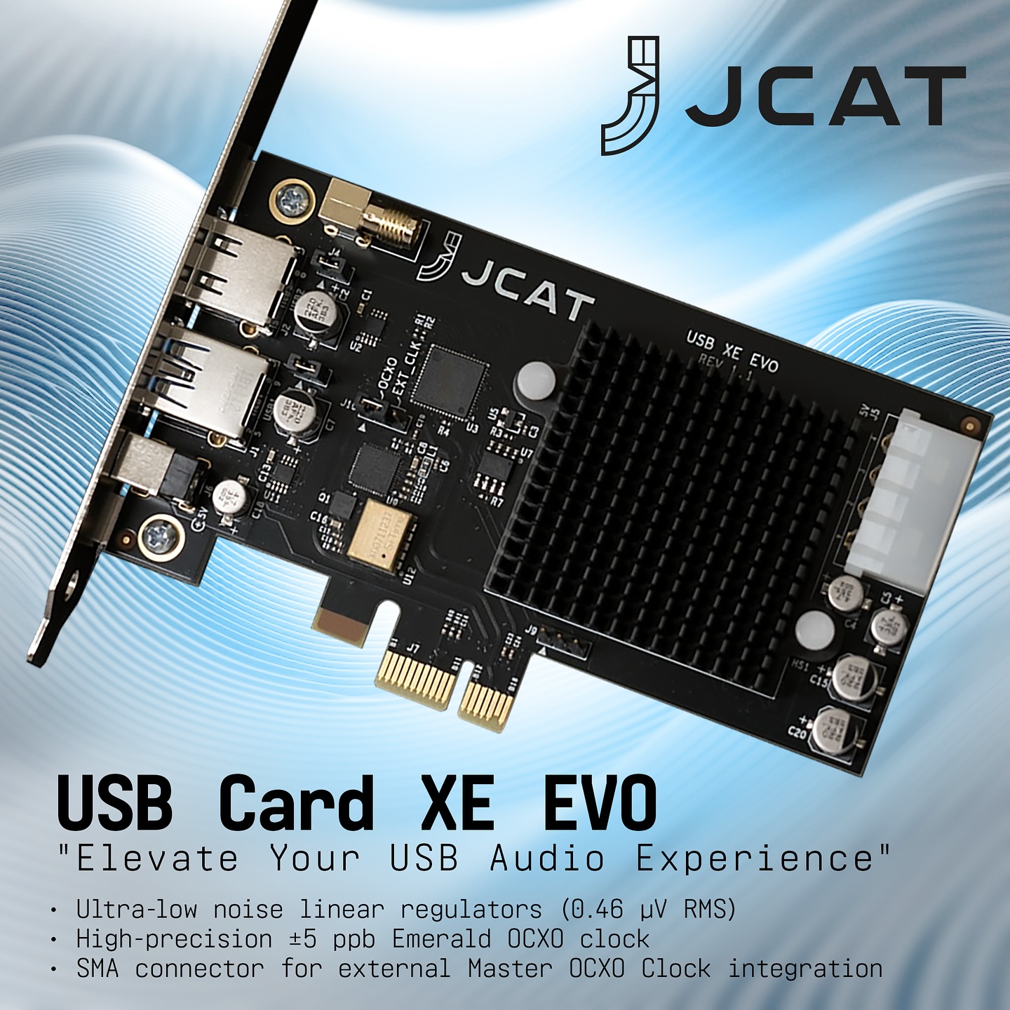 JCAT - ? JCAT USB XE EVO is back in stock! ? The ultimate USB 