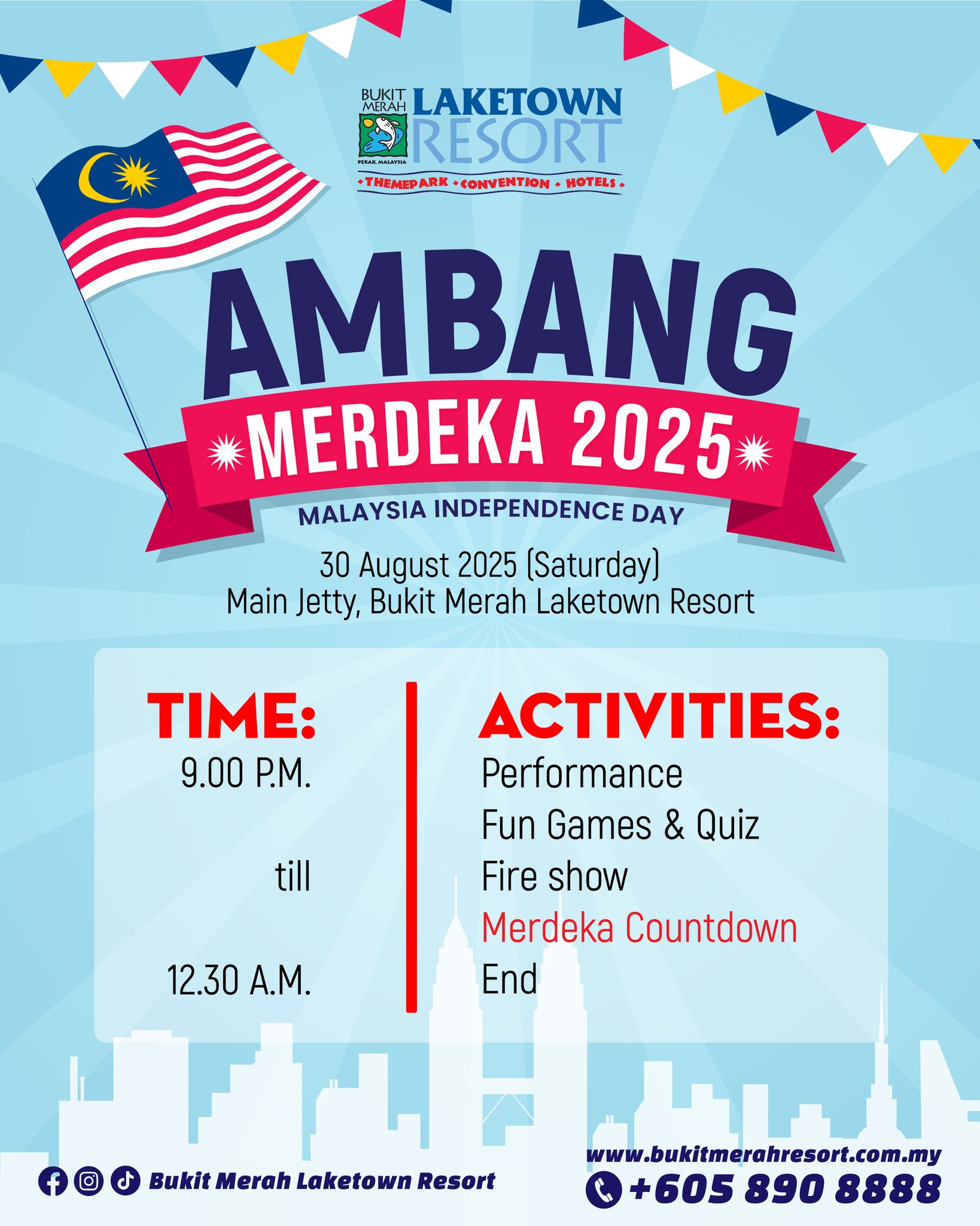 Bukit - Jom ramai-ramai ke Ambang Merdeka 2025 di Bukit Merah Laketown ...