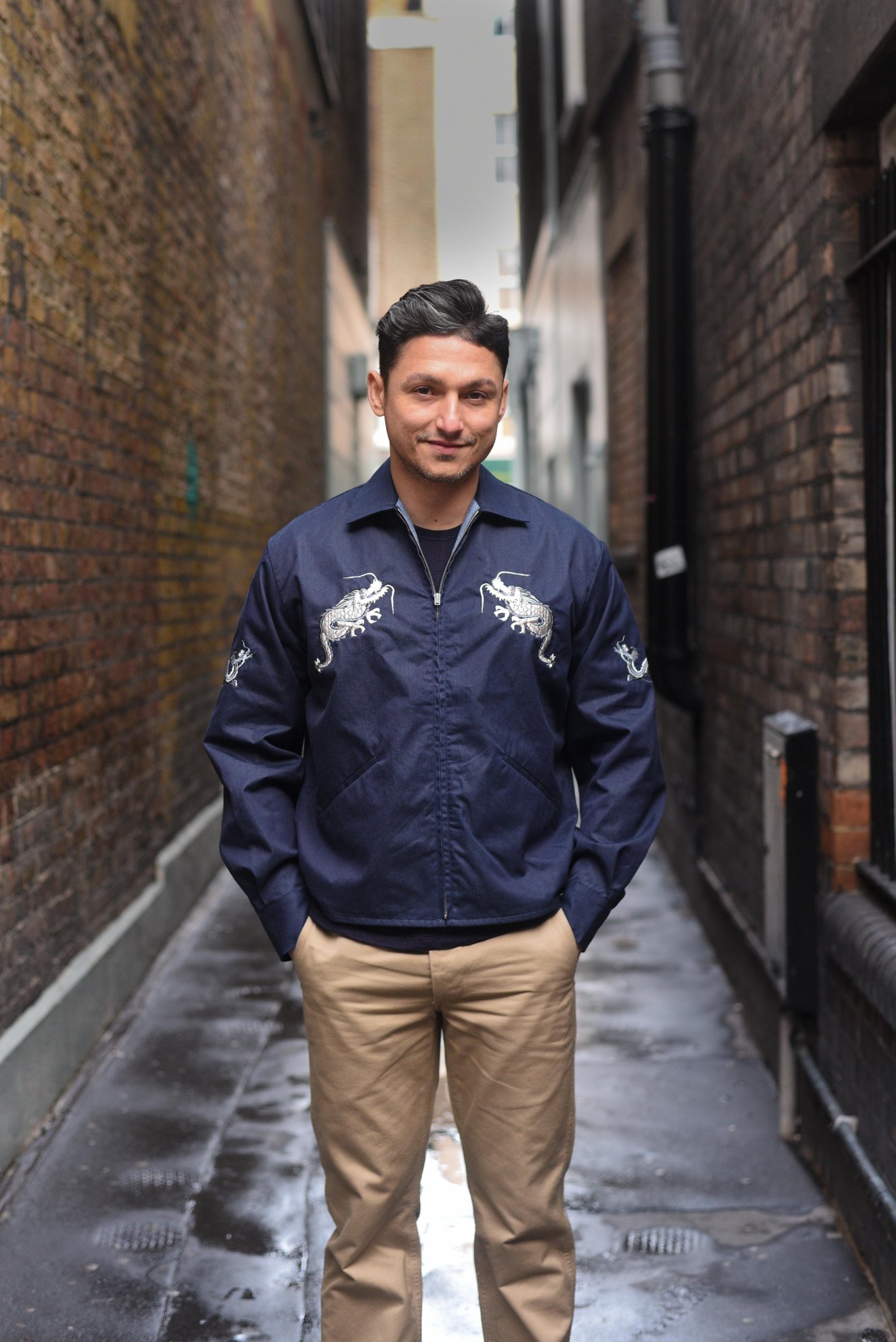 Stevenson Overall Co reinvents the Souvenir jacket with the Rising 