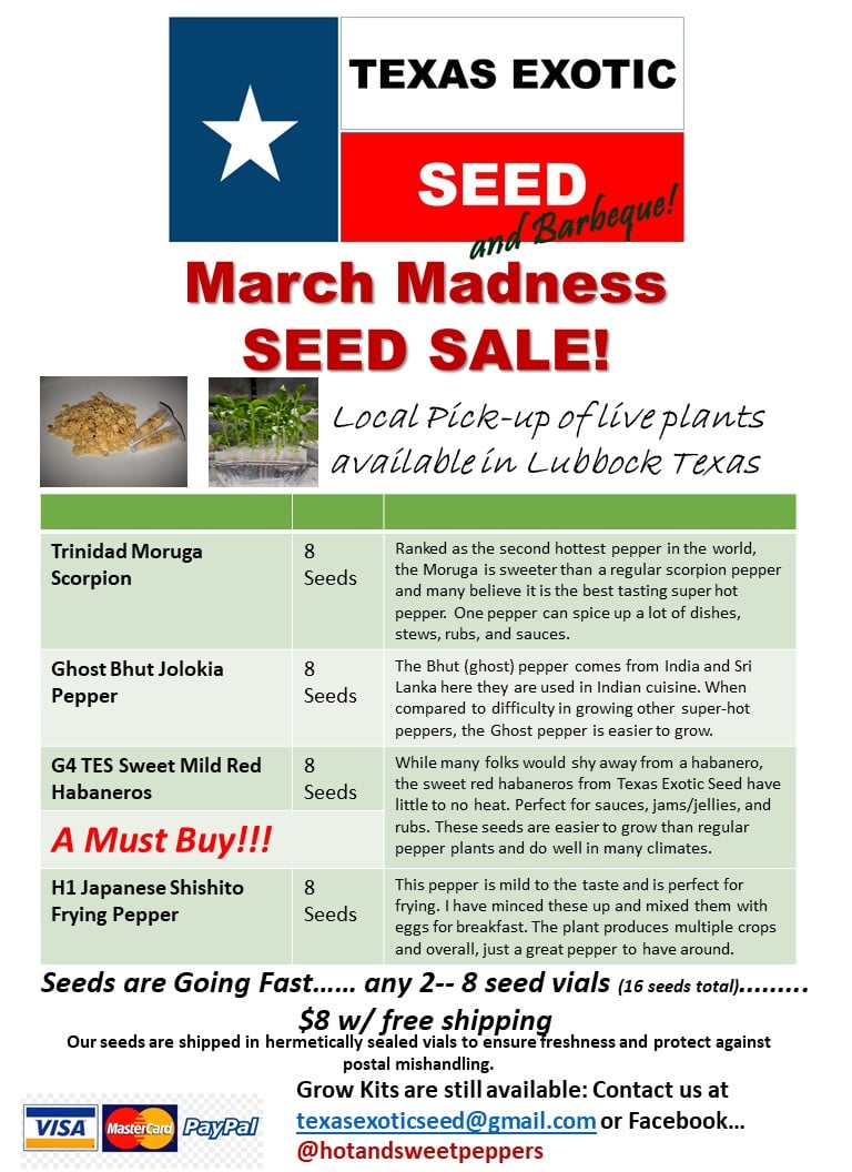 TEXAS Exotic Seed added a new photo. - TEXAS Exotic Seed