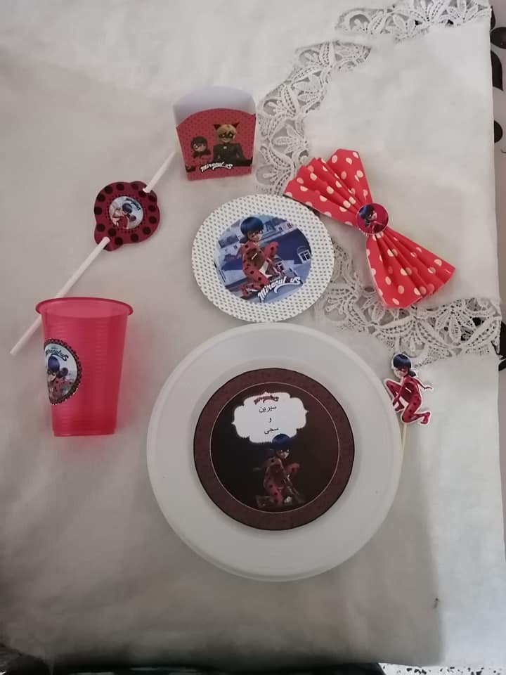 Kit D Anniversaire Miraculous الدعسوقة Sirine Sadja Deco Facebook