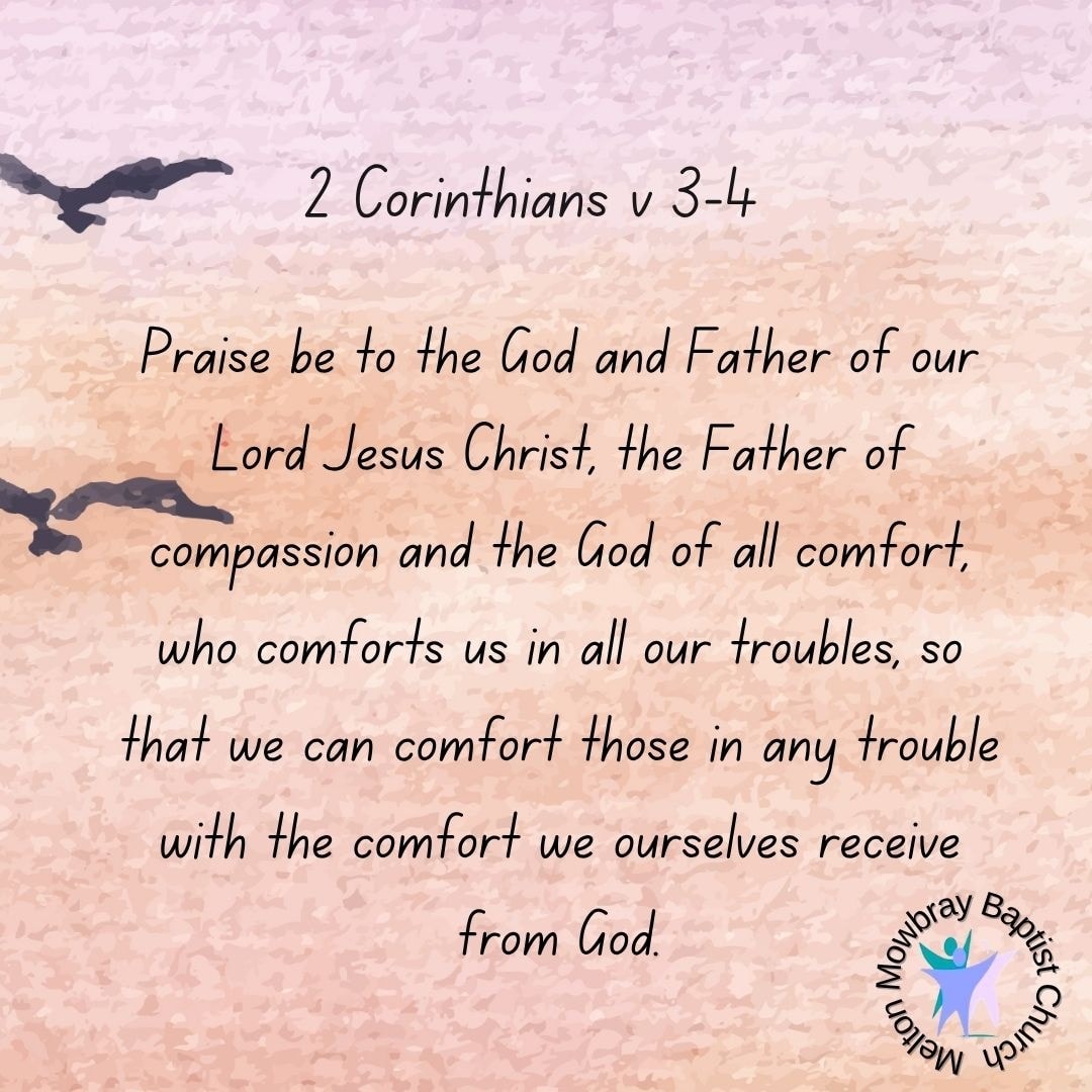 Melton - Verse of the Day Praise be to the God and Father of our Lord ...
