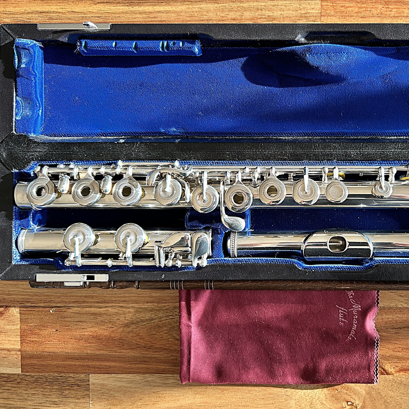 How does the older Muramatsu M180 flute compare to the newer 