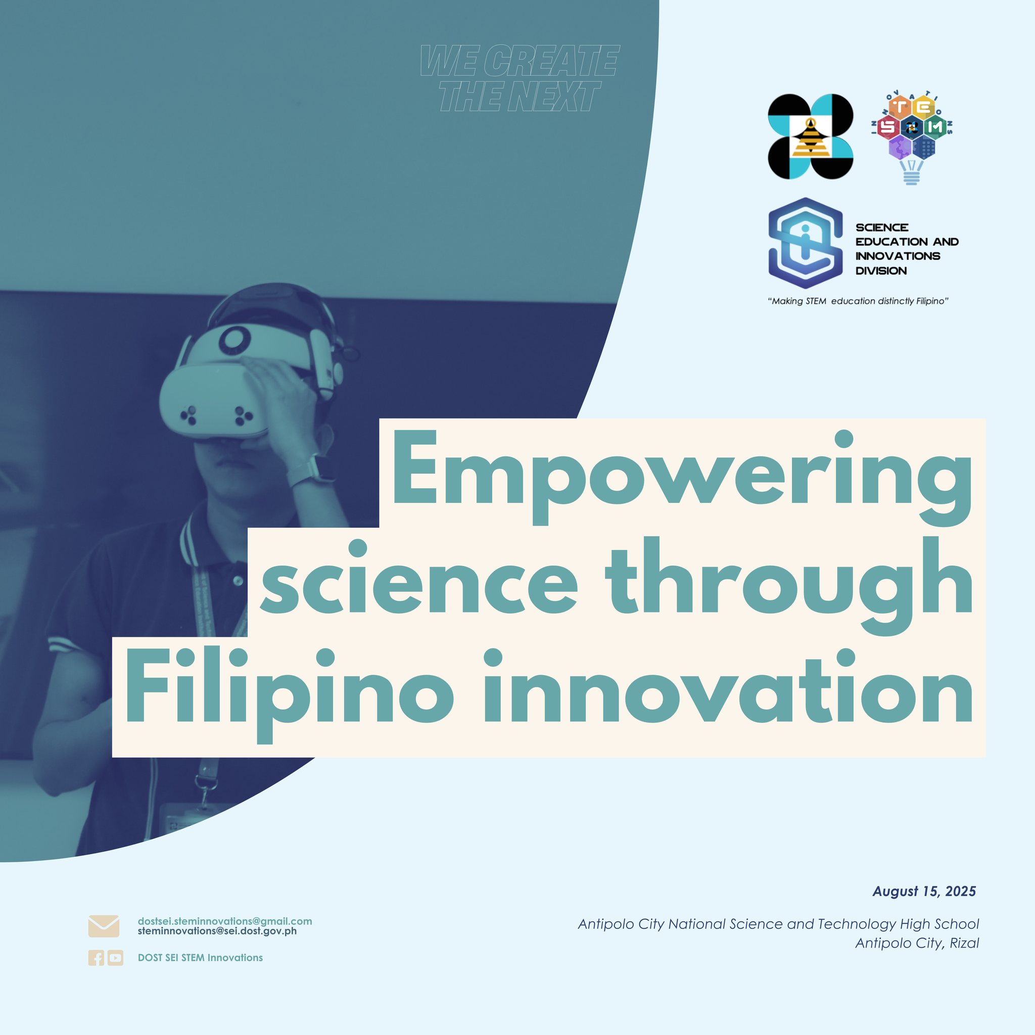 DepEd Tayo Antipolo City National Science and Technology HS added a new ...