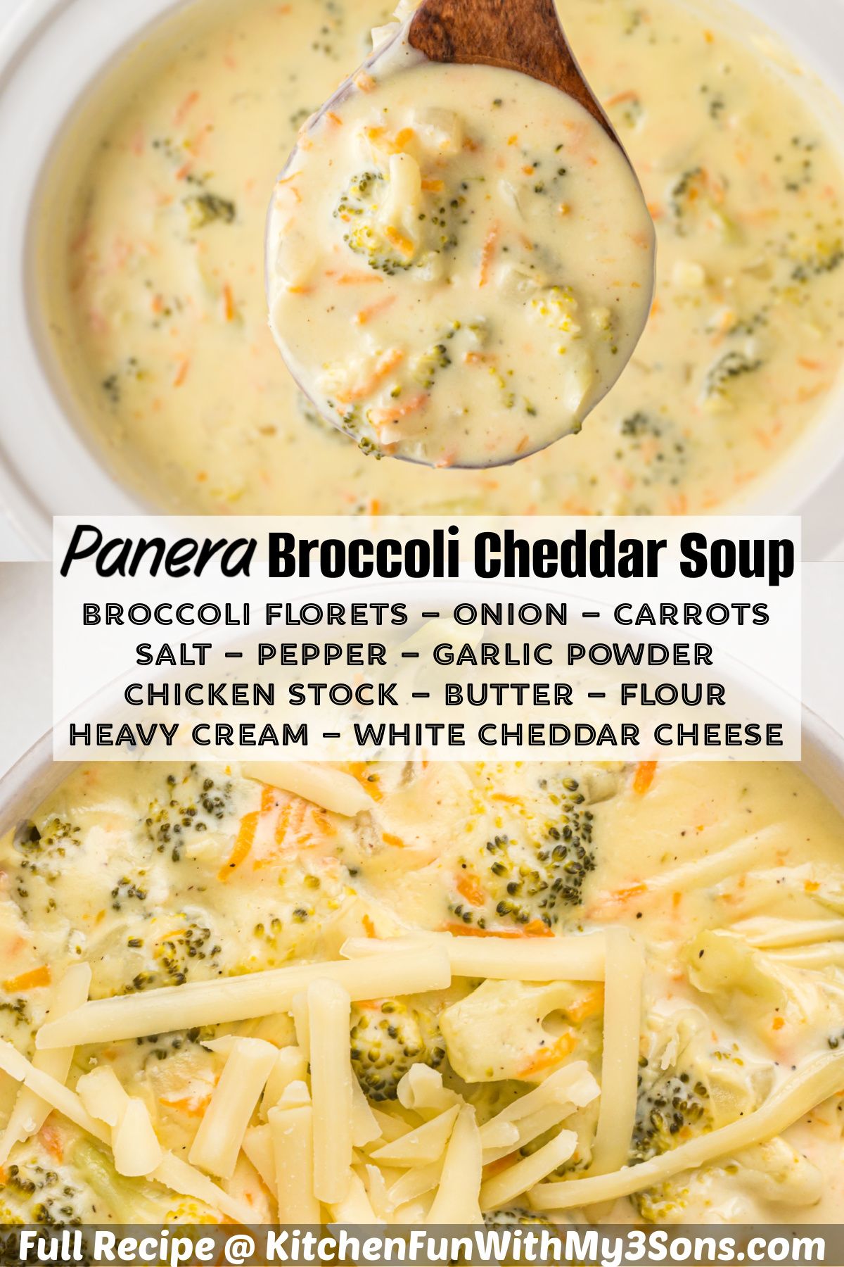 Princess - BROCCOLI CHEDDAR SOUP - PANERA Copycat Recipe! 😍 So easy to ...