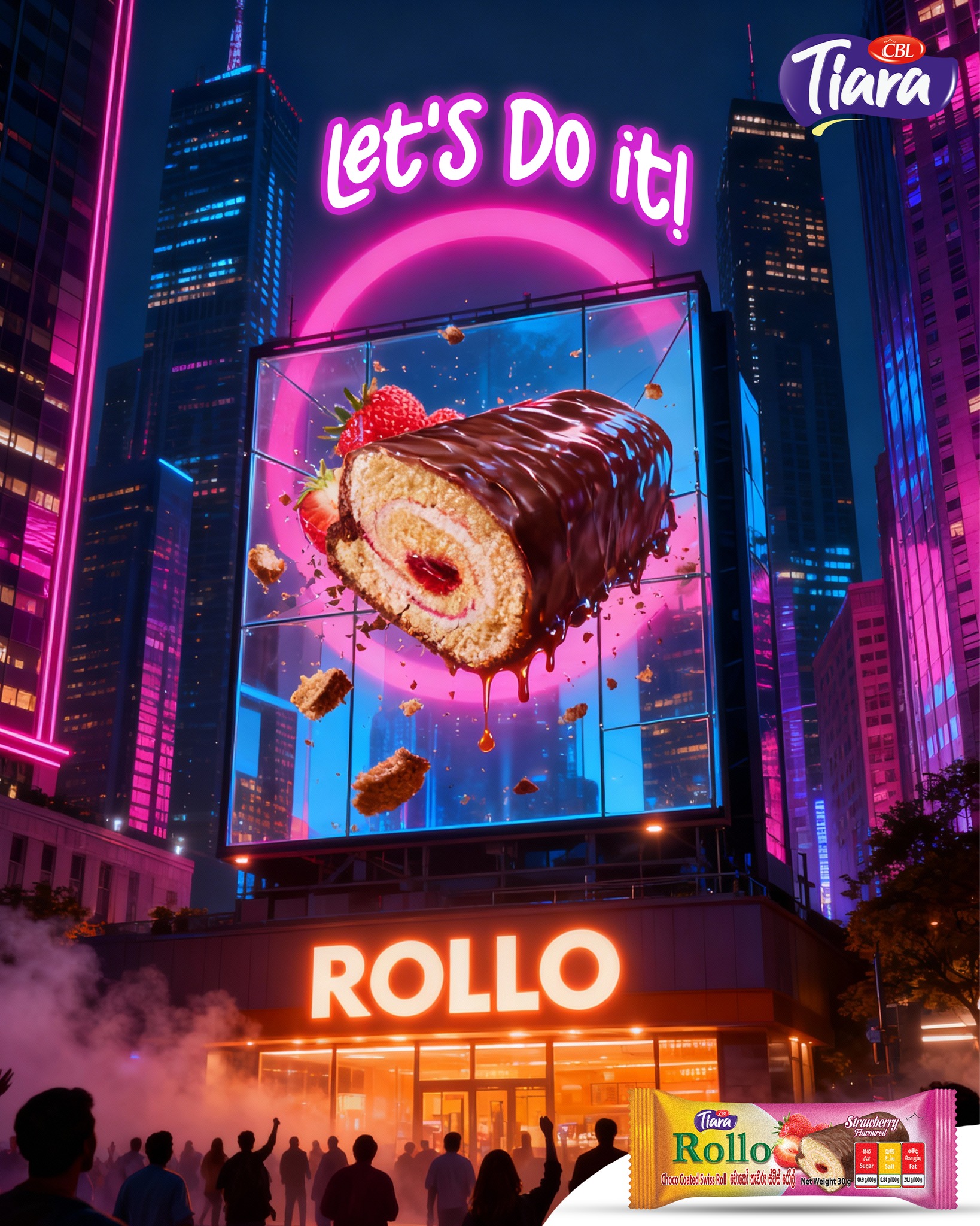 Tiara - The city lights up. The crowd shows up. And Rollo?... | Facebook
