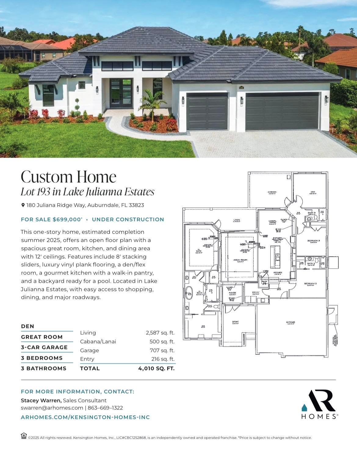 AR Homes by Arthur Rutenberg/Kensington Homes Polk County | Lakeland FL