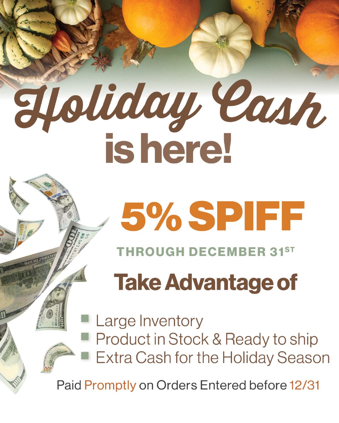 Special-T - 🎁 Holiday Cash is Here! 🎁 Earn 5% SPIFF on... | Facebook
