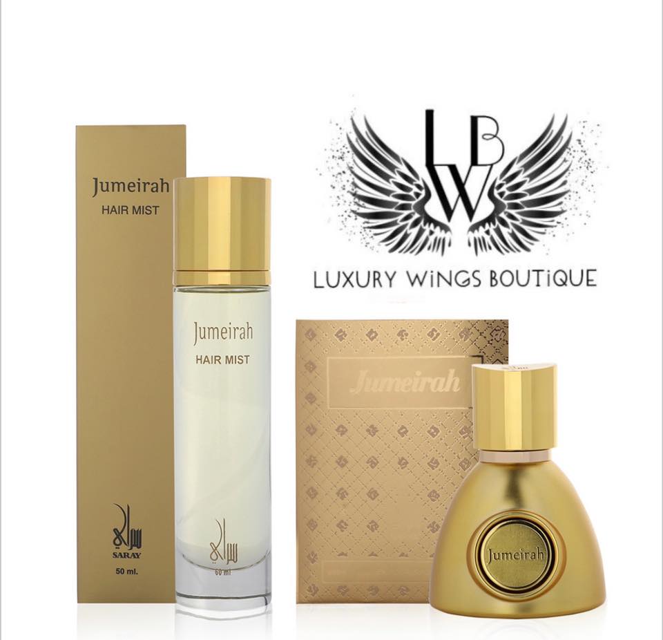 عطر من سراي Jumeirah ومعطر الشعر Luxury Wings Boutique Facebook