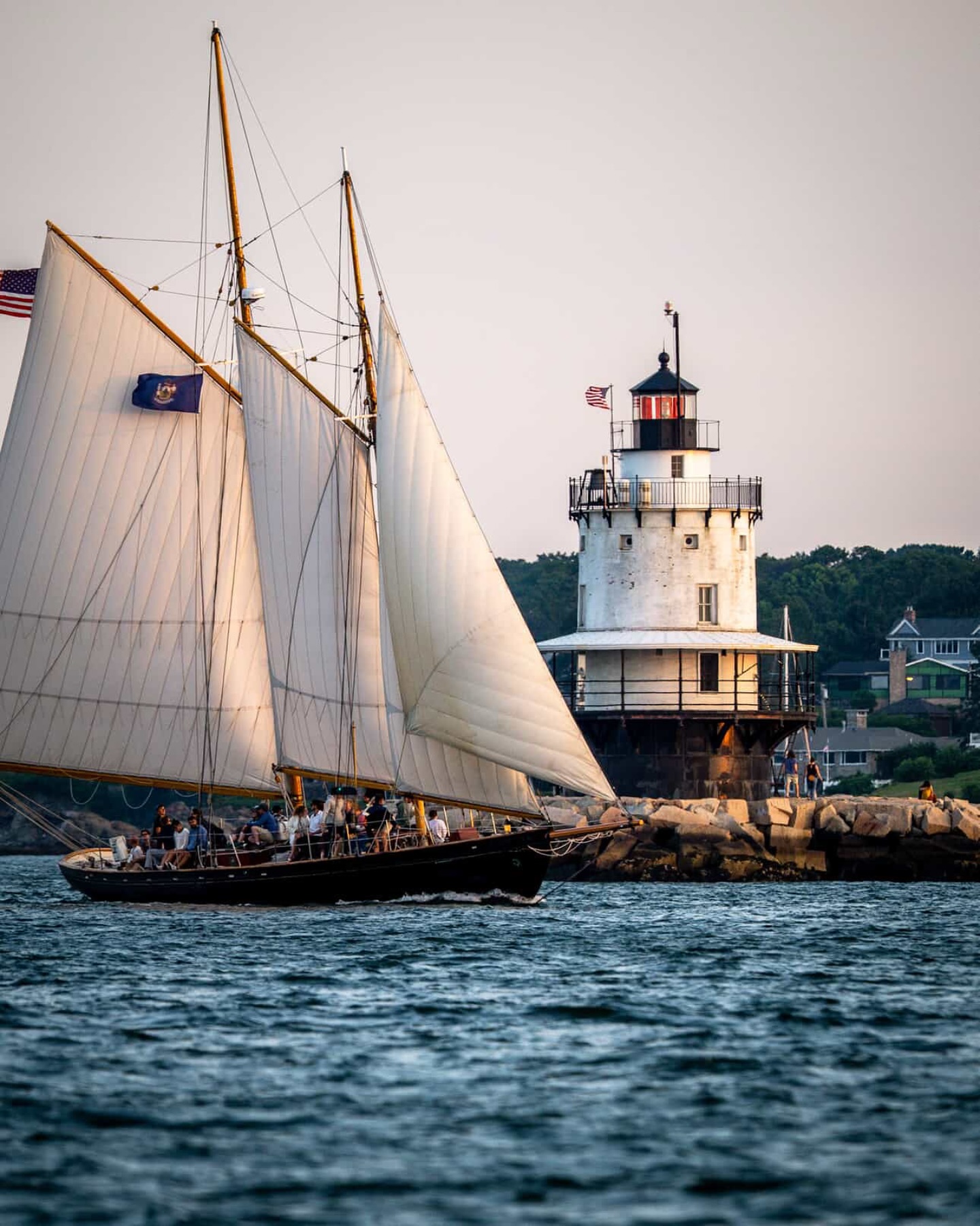 Perfect Sunday scenery. 📸 of the... - Portland Old Port | Facebook