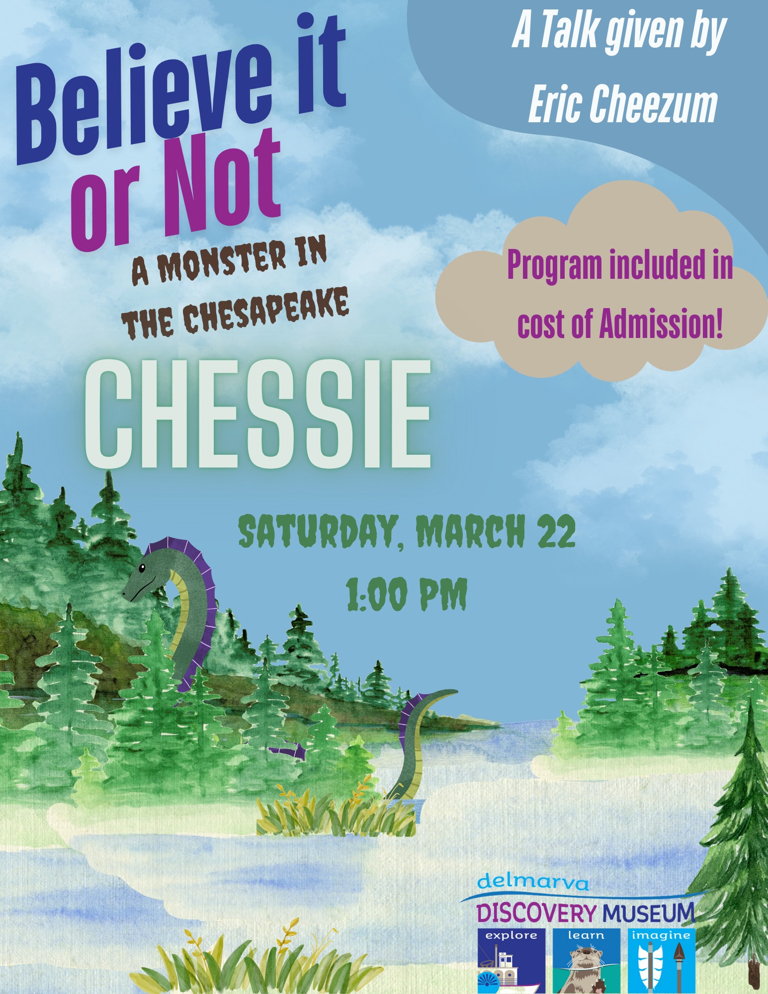 Delmarva - Join the Delmarva Discovery Museum in welcoming Eric Cheezum ...