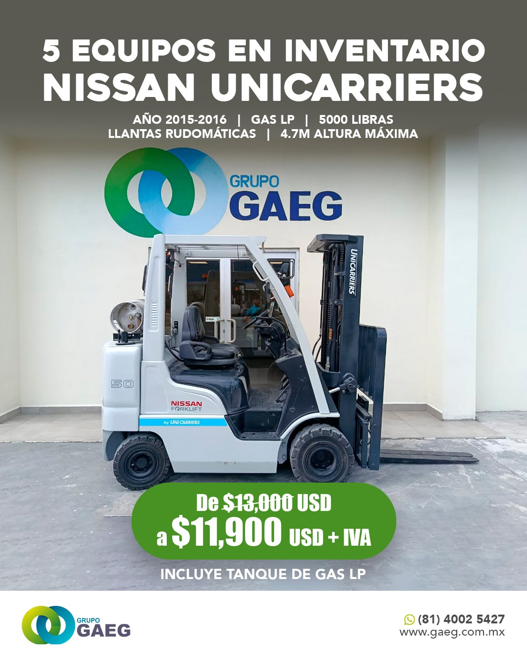 GRUPO GAEG - 🔥 ¡Aprovecha el precio especial! 🔥... | Facebook