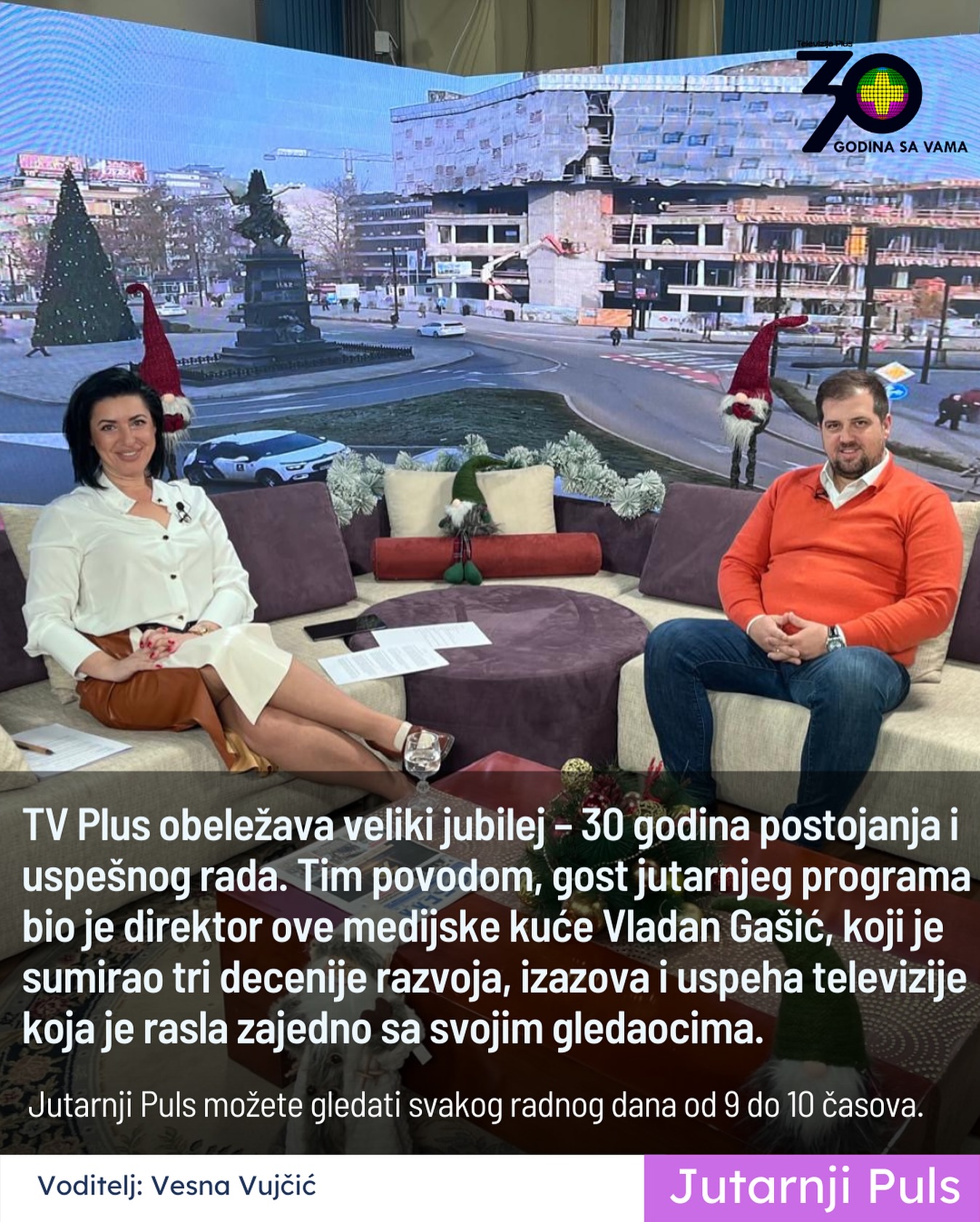Televizija - TV Plus obeležava veliki jubilej – 30 godina postojanja i ...