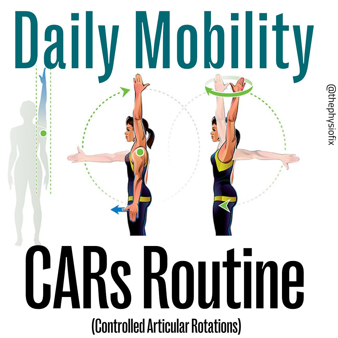 The Physio Fix - 🚙 Full Body Mobility: CARs Routine 🚙... | Facebook
