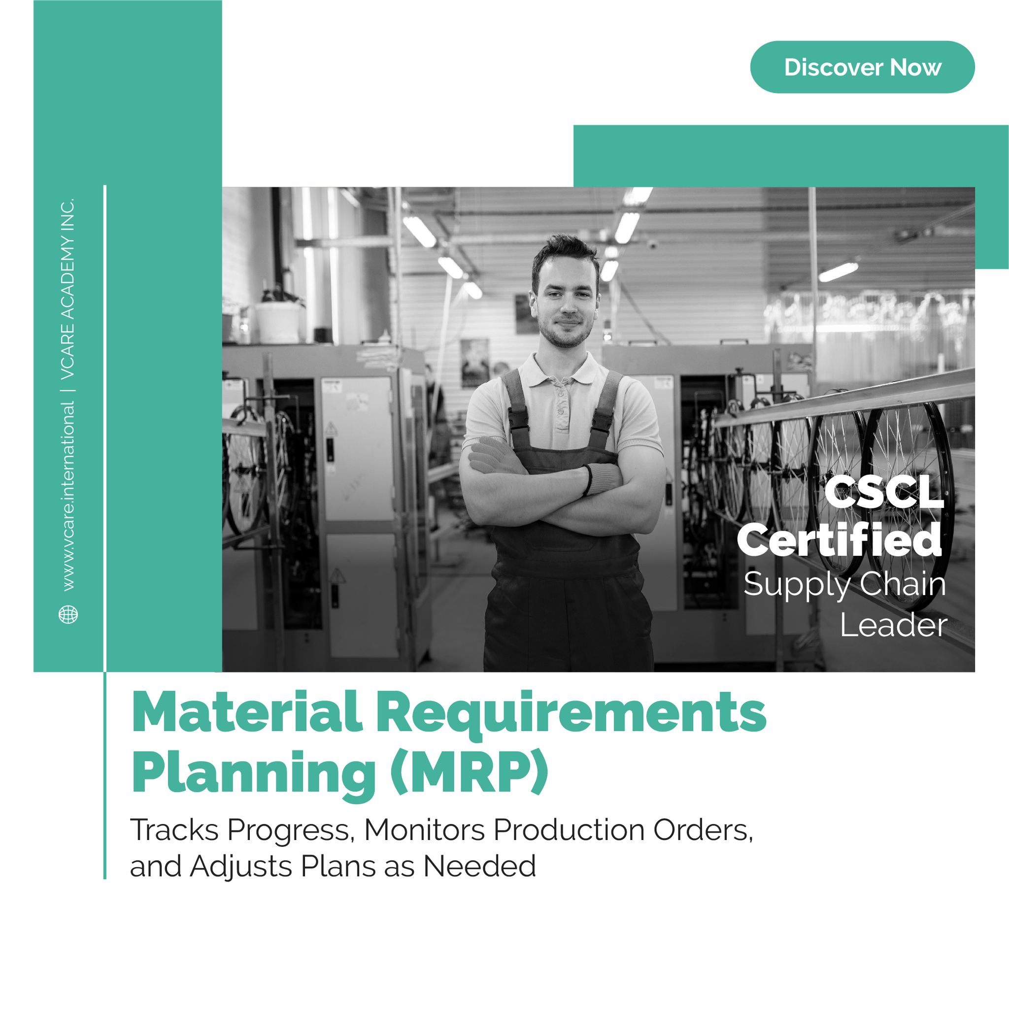 VCARE - 💡 Material Requirements Planning (MRP) tracks progress ...