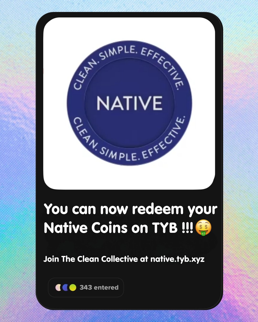 Native - 🎉 BIG NEWS 🎉 You can now redeem your Native... | Facebook