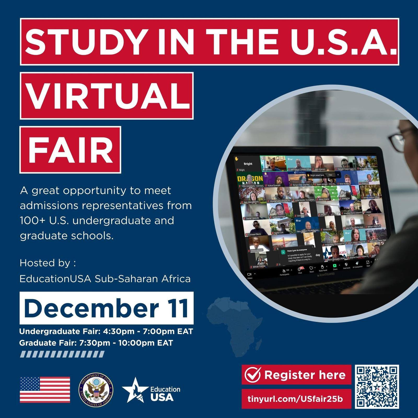 U.S. - 🇺🇸 🎓 Want to study in the United States? Meet admissions ...