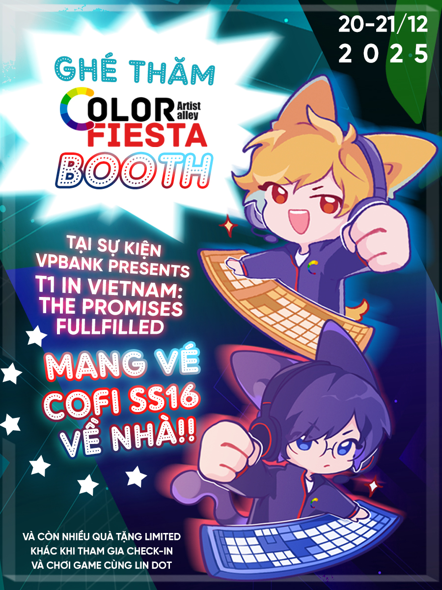Color - Color Fiesta sẽ đổ bộ tại VPBank Presents T1 In Vietnam: The ...