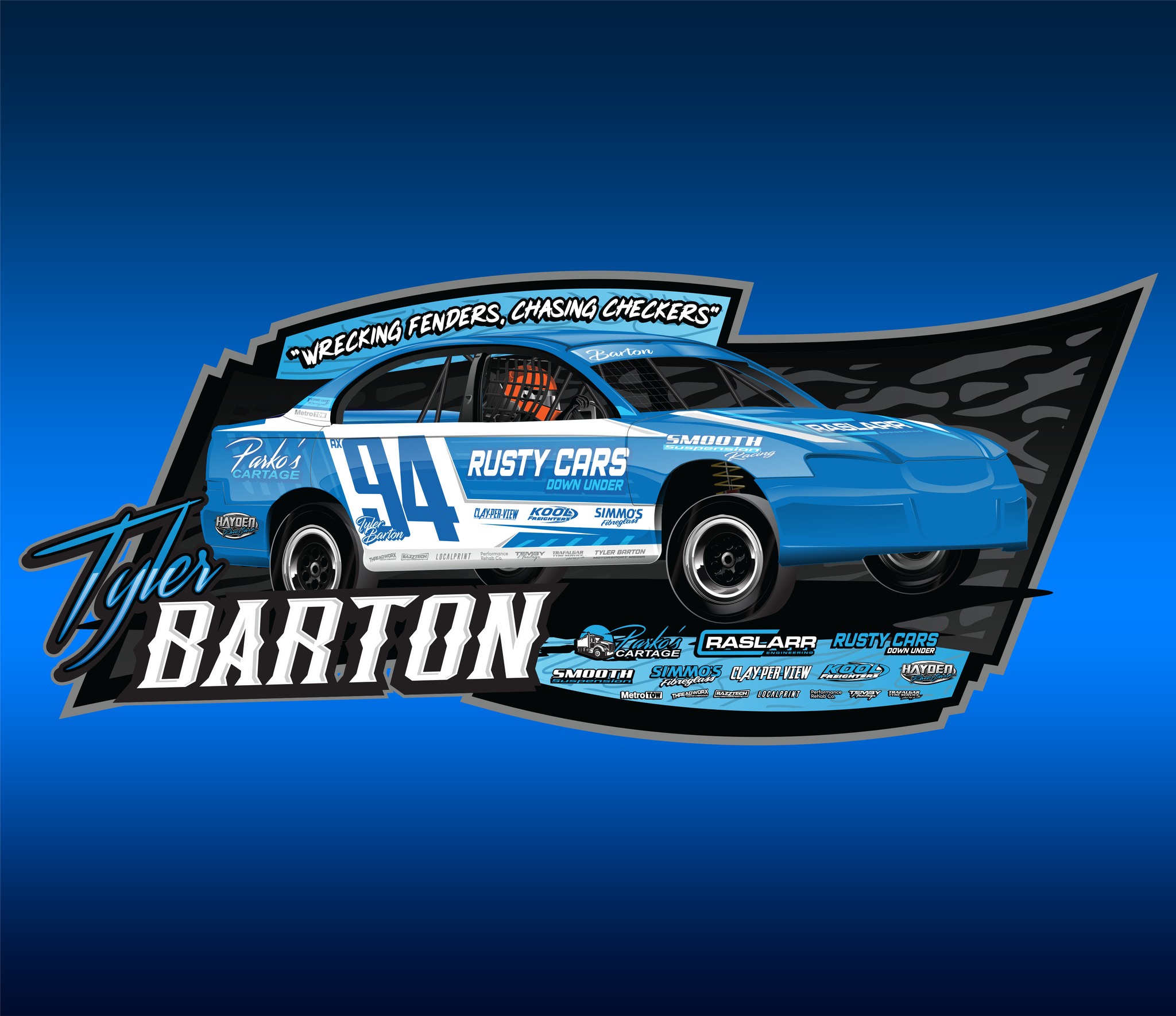 Tyler Barton Motorsport Media