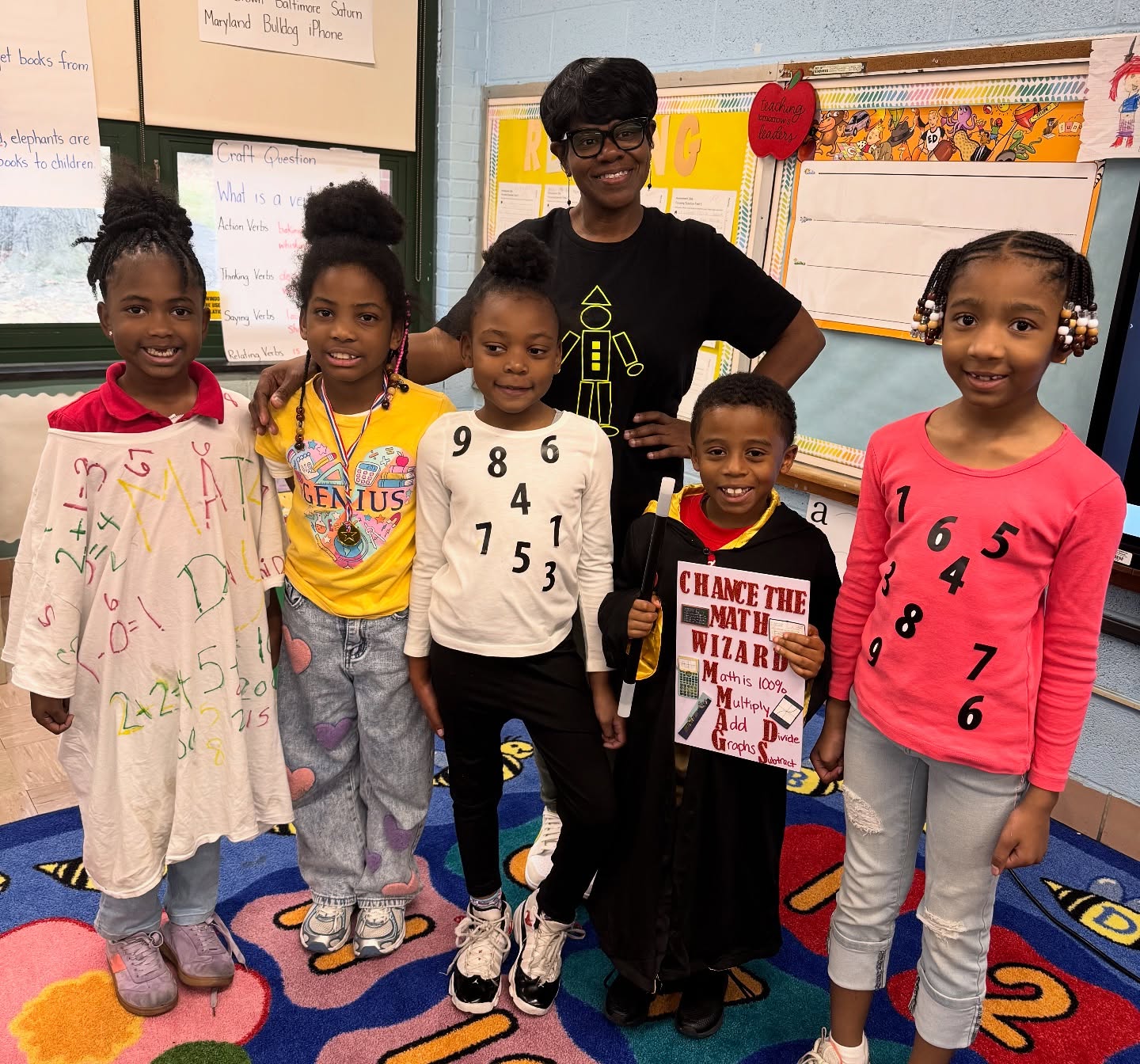 Baltimore - Yorkwood celebrated Math Day during American Education Week ...