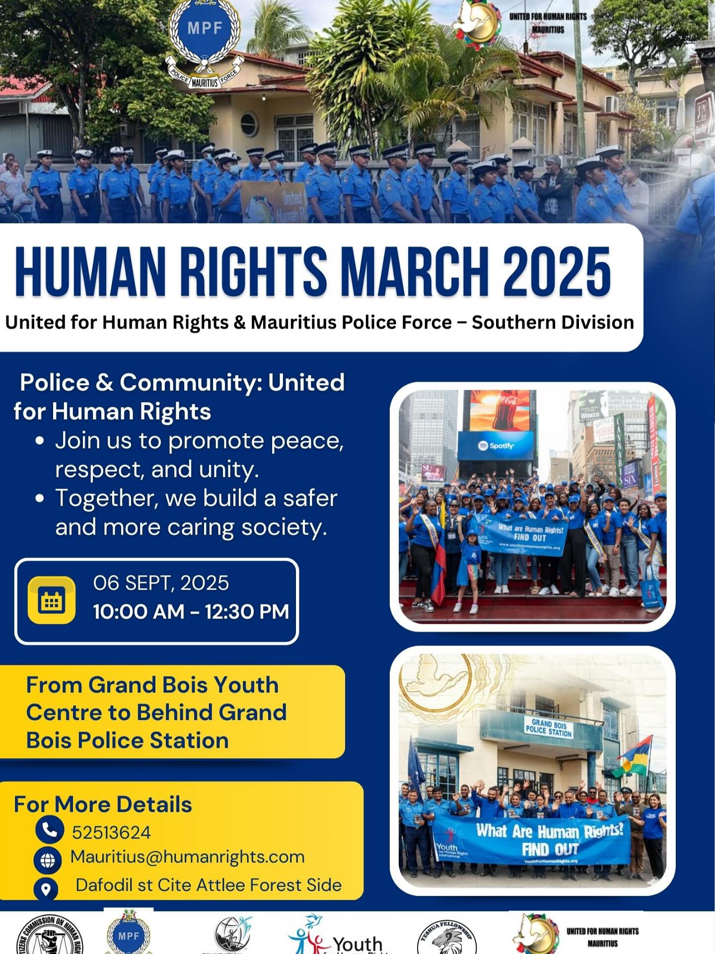 Yeshua - 🕊️ Human Rights March 2025 United for Human Rights & Mauritius ...