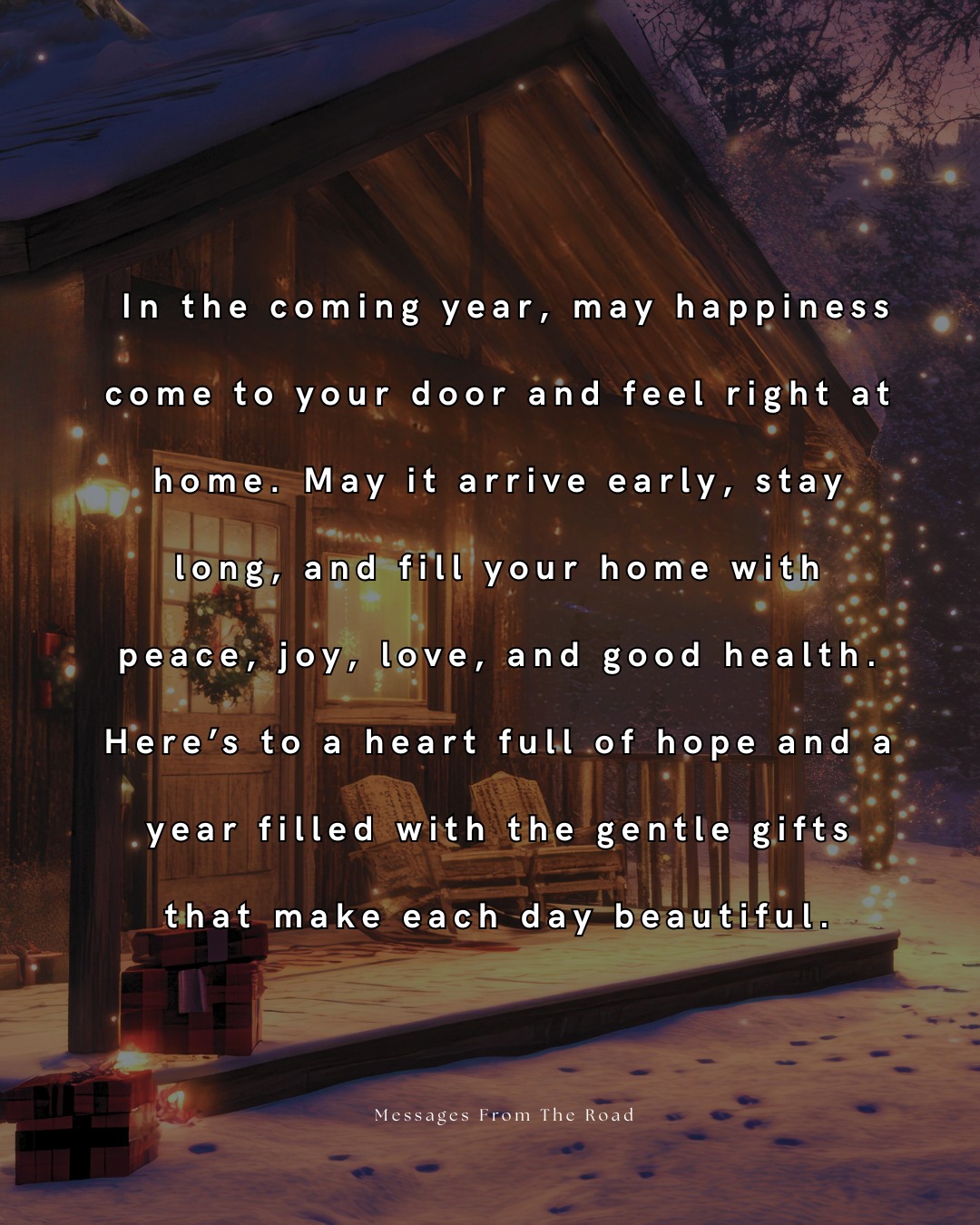 My hope for you as we get ready... - Messages From The Road | Facebook